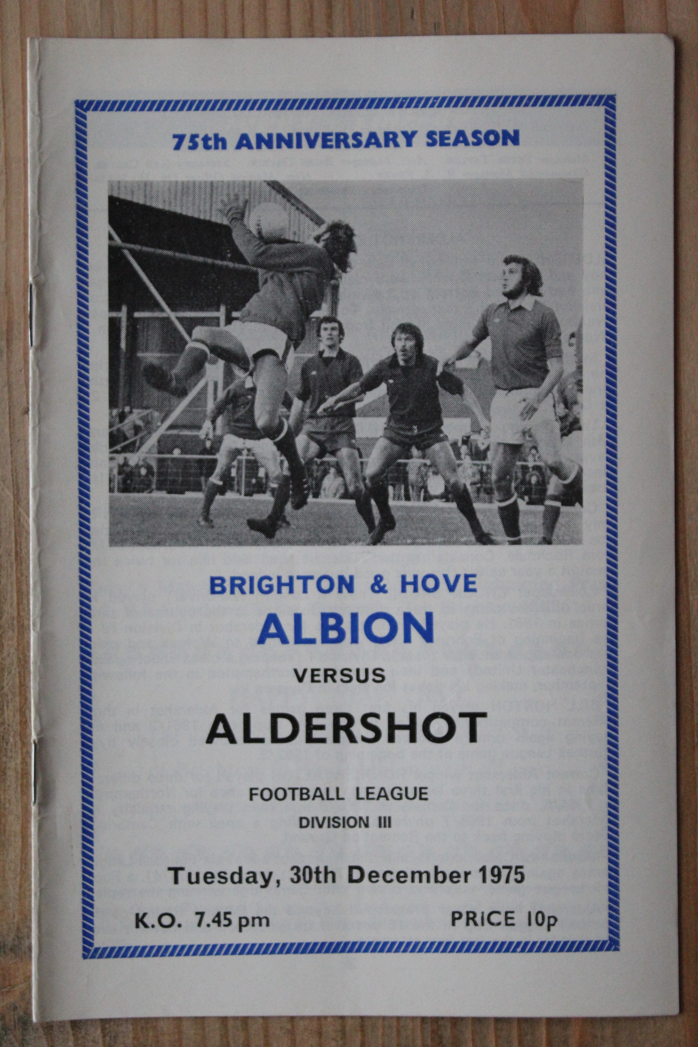 Brighton & Hove Albion FC v Aldershot F.C