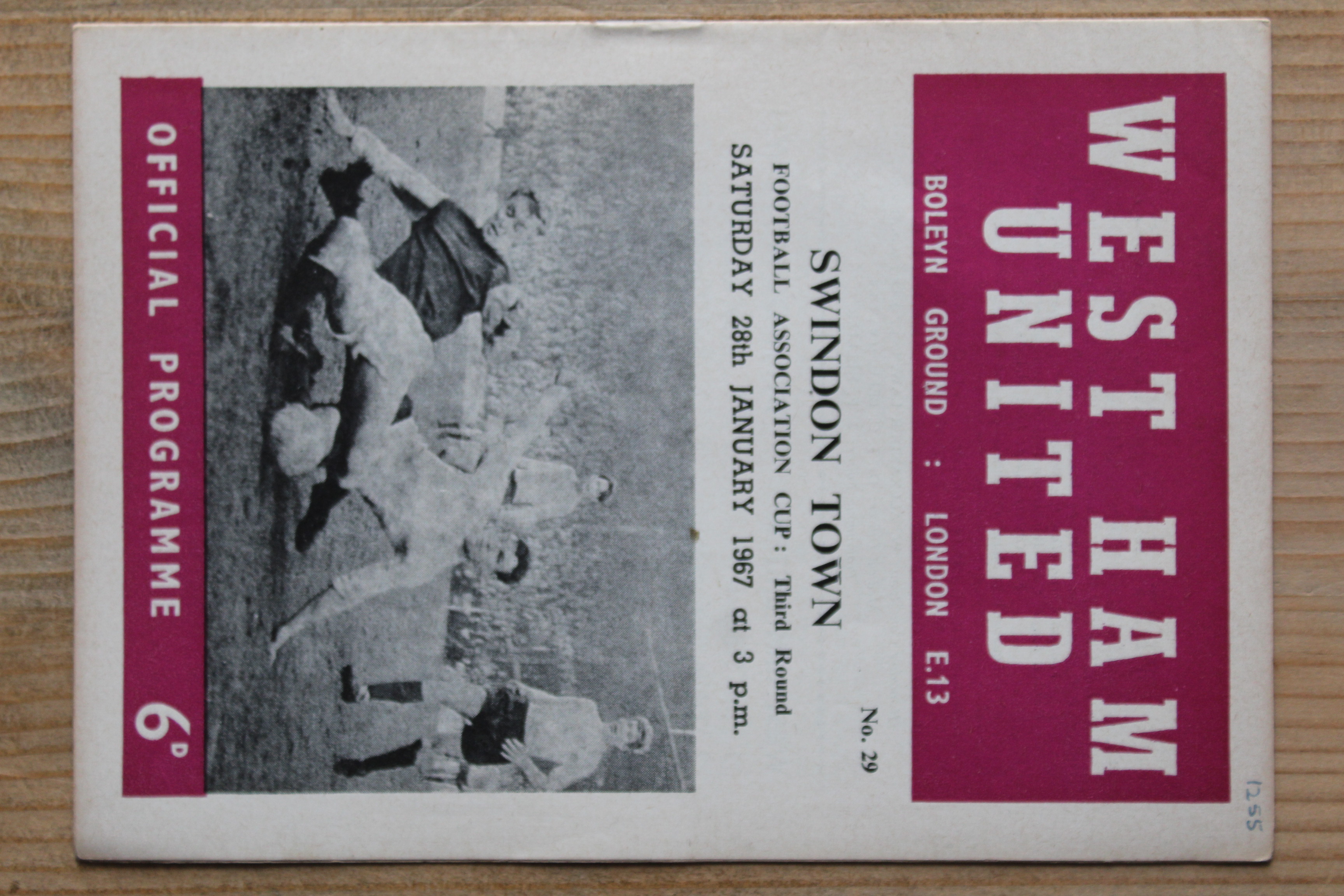 West Ham United FC v Swindon Town FC
