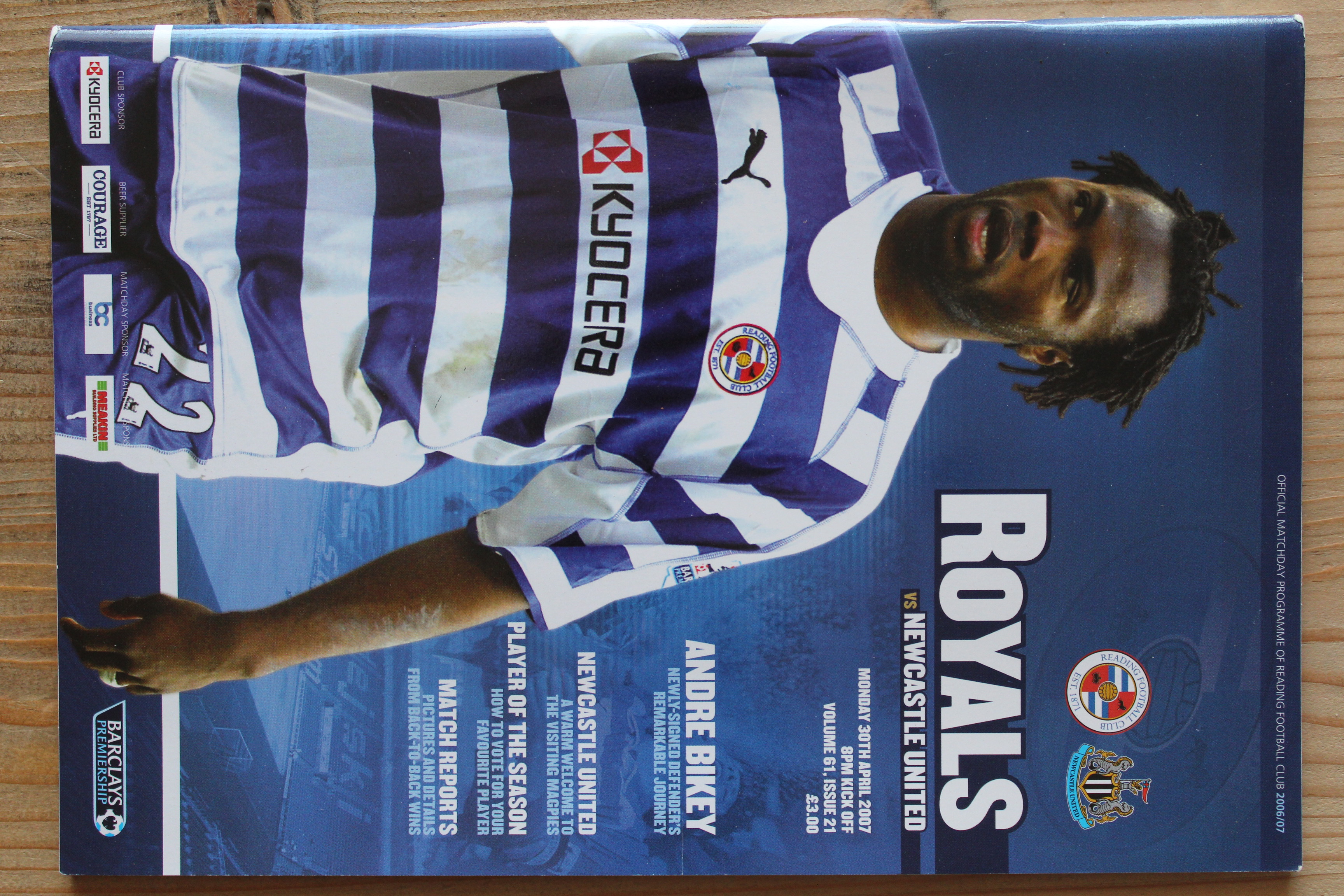 Reading FC v Newcastle United FC