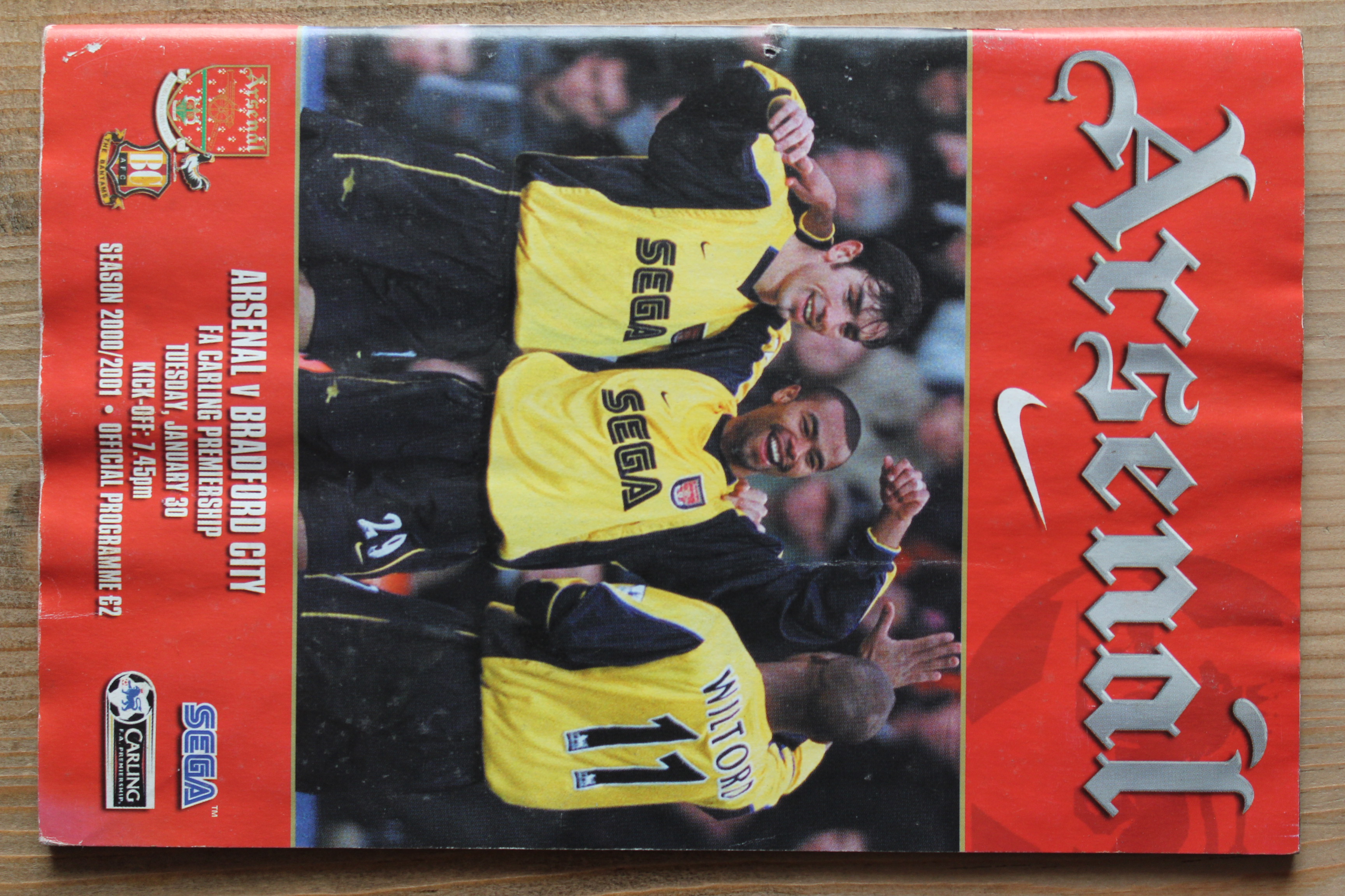 Arsenal FC v Bradford City FC