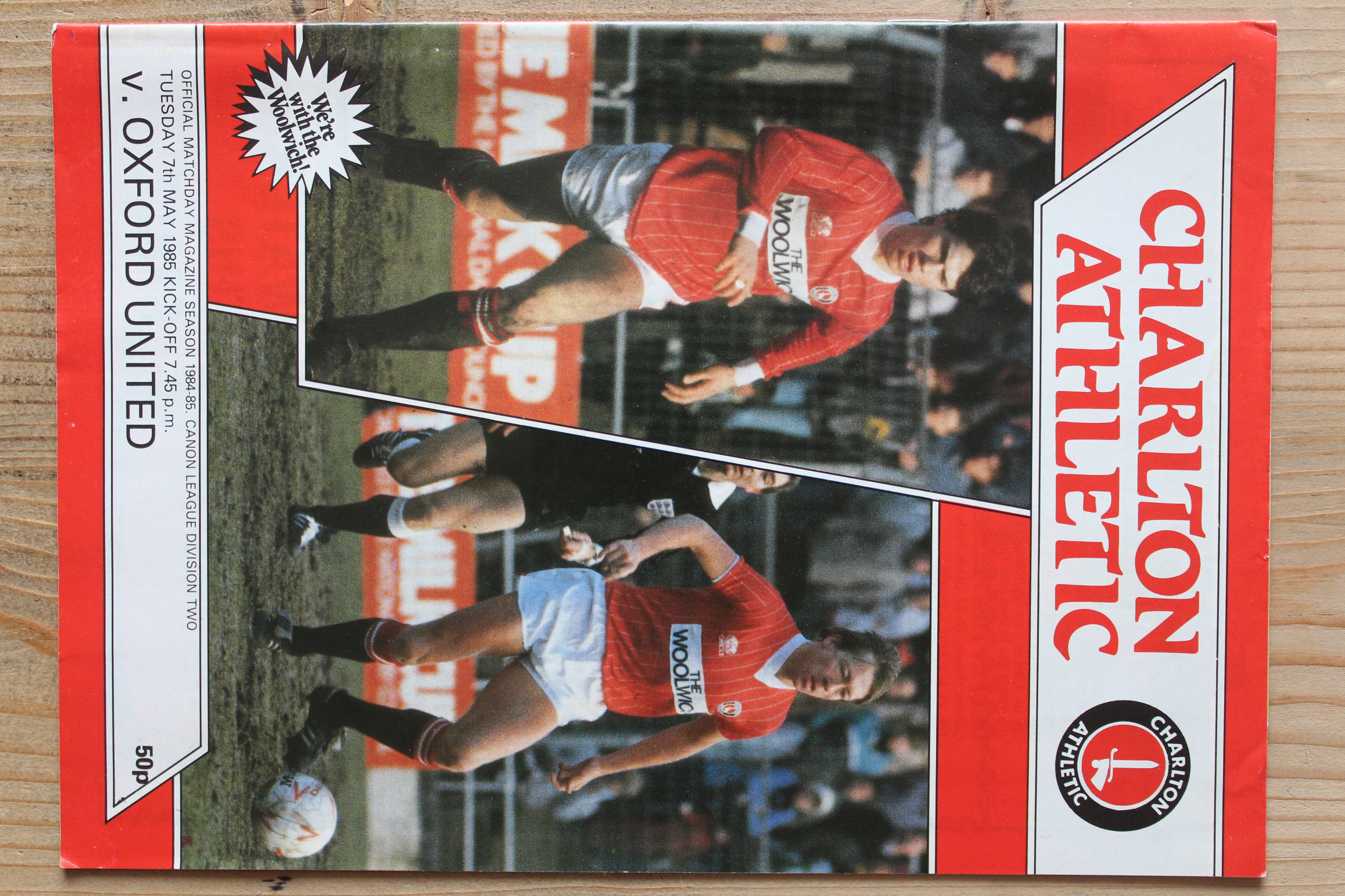 Charlton Athletic FC v Oxford United FC