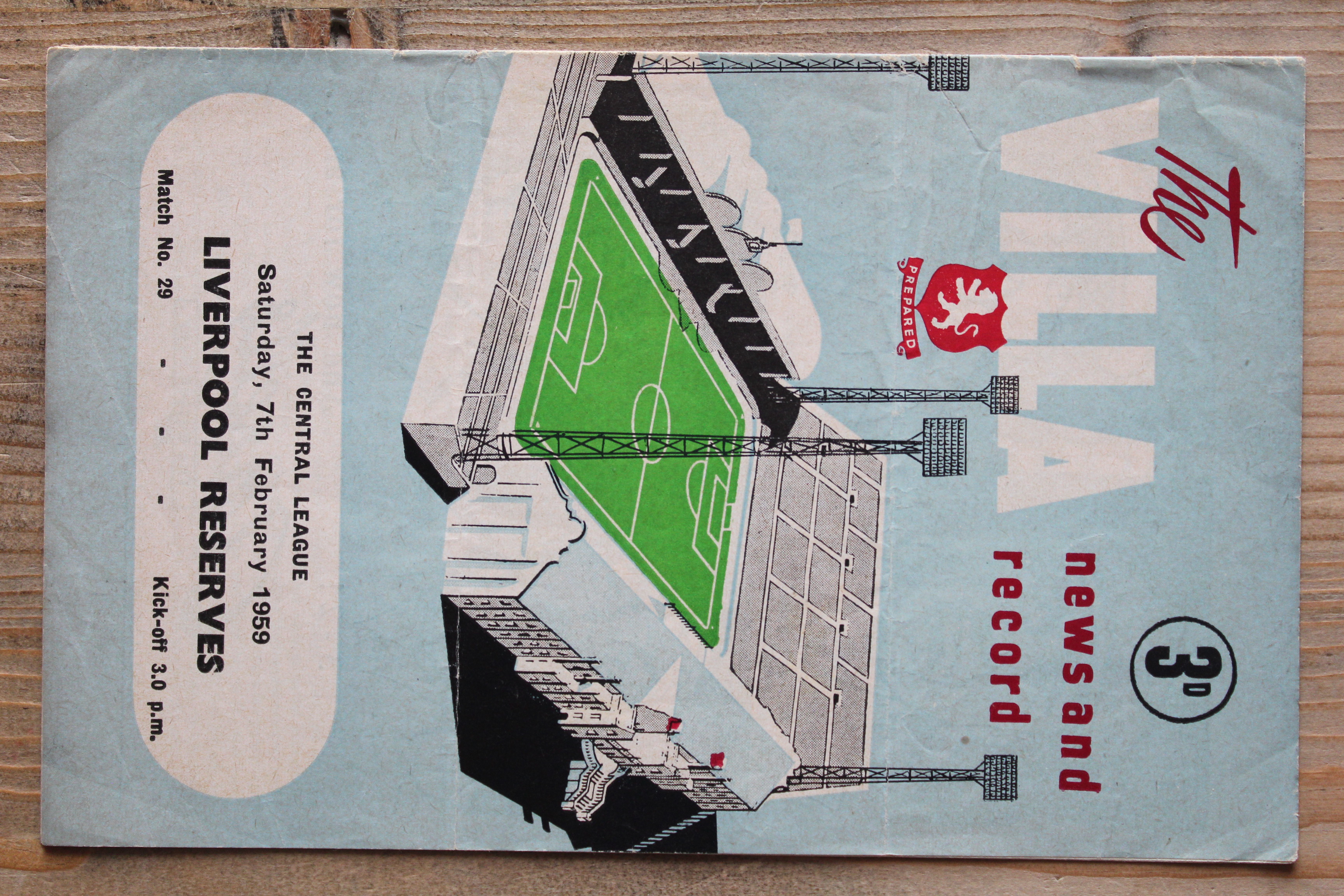 Aston Villa (Res) v Liverpool (Res)