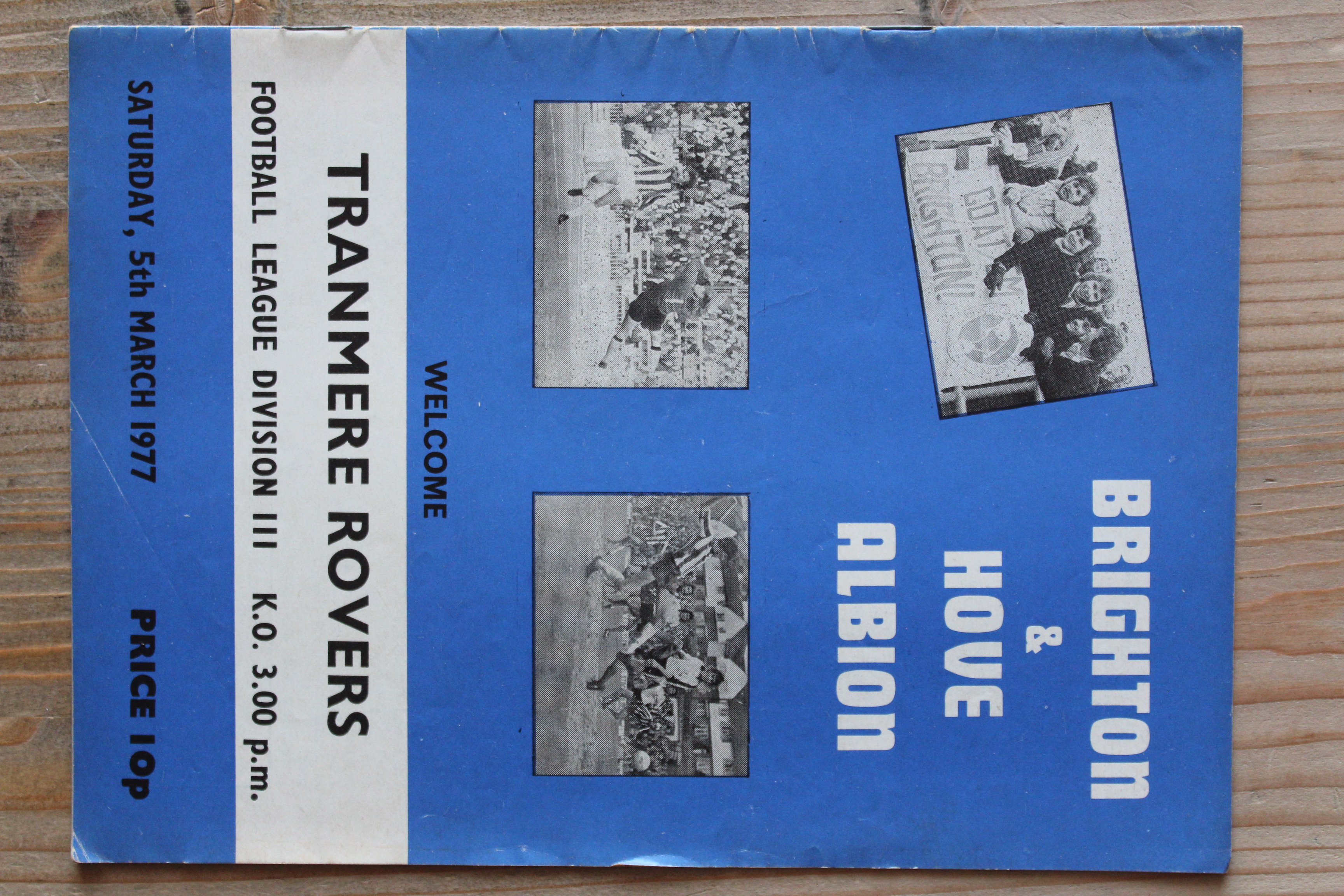 Brighton & Hove Albion FC v Tranmere Rovers FC