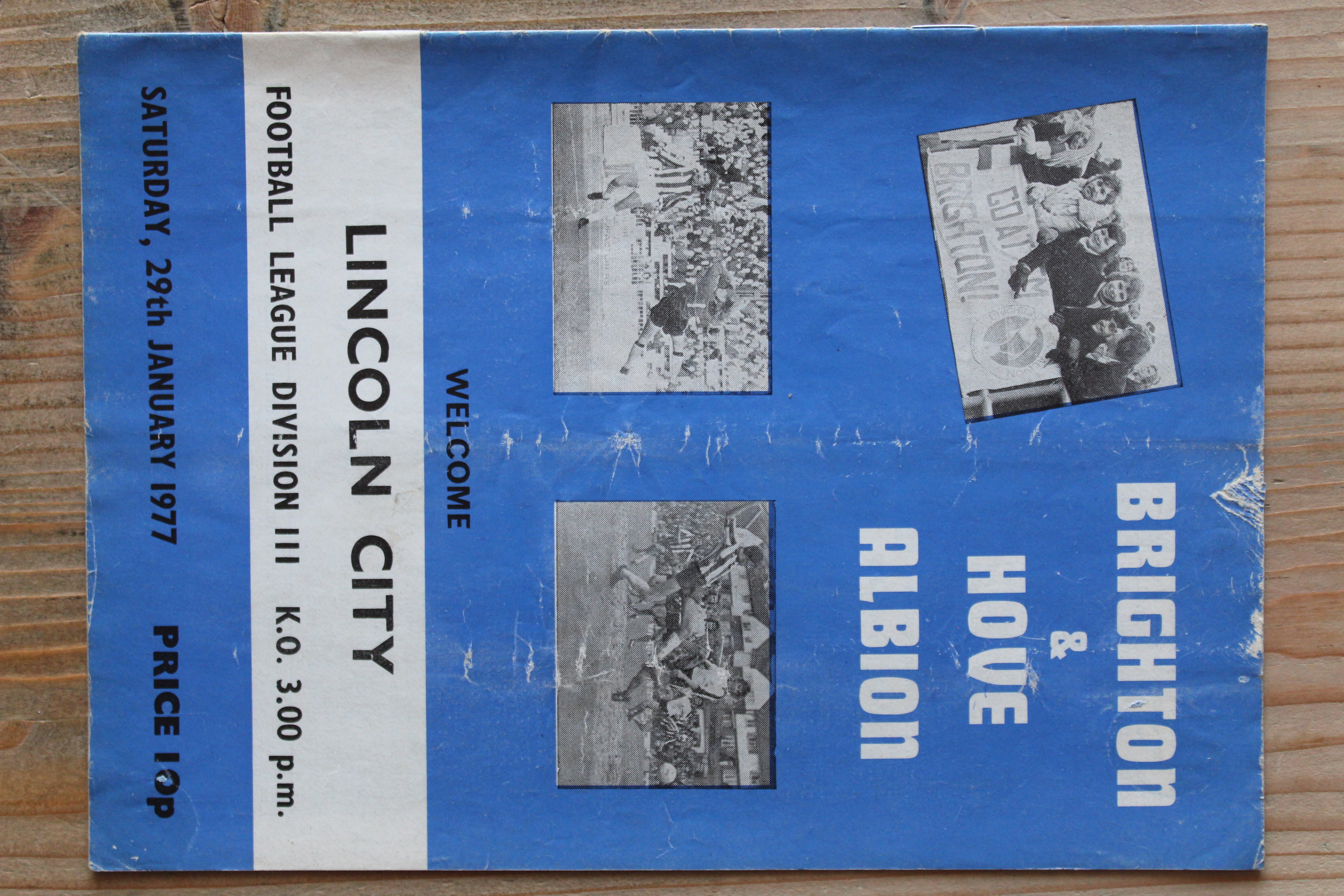Brighton & Hove Albion FC v Lincoln City FC