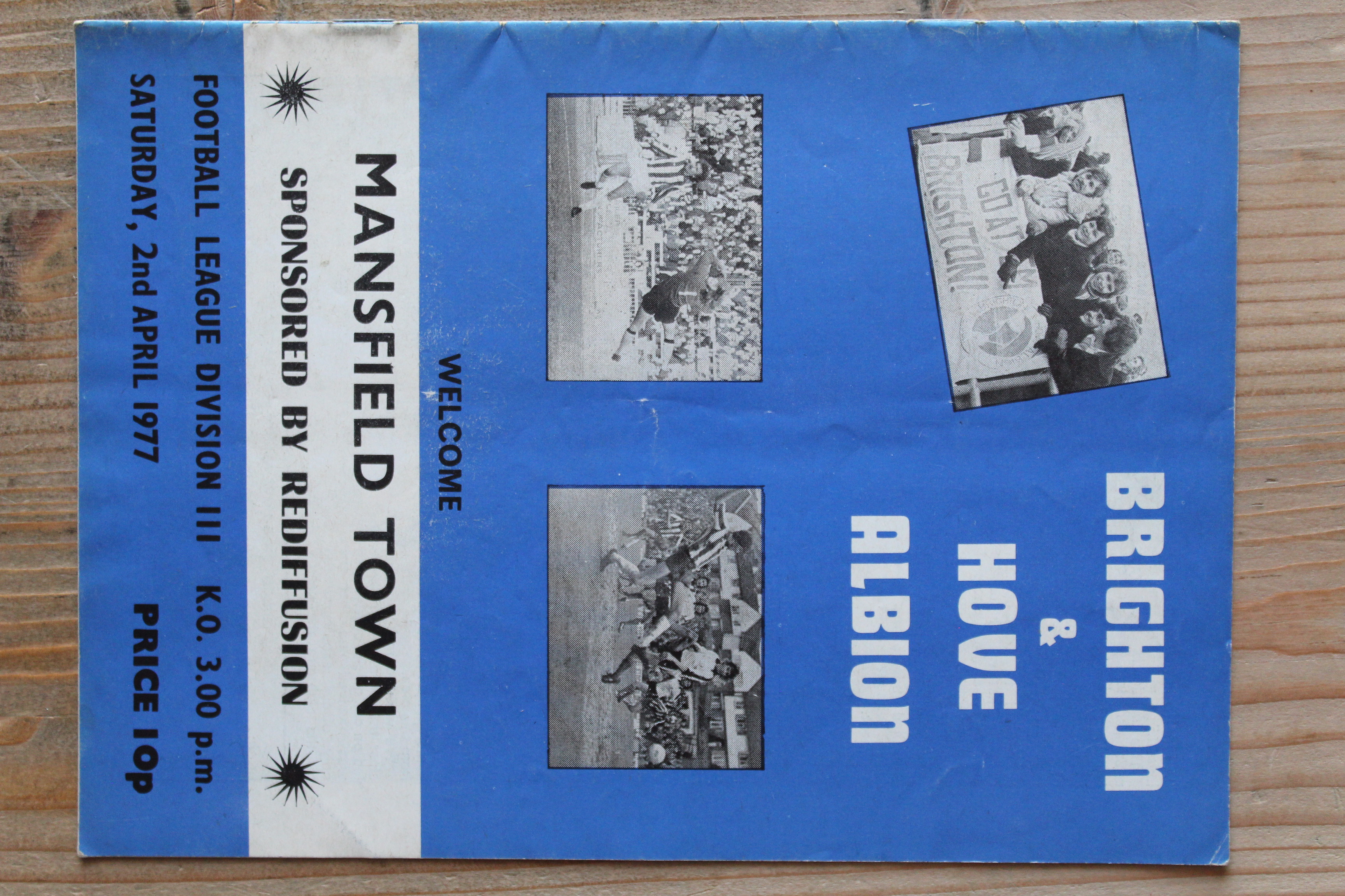Brighton & Hove Albion FC v Mansfield Town FC