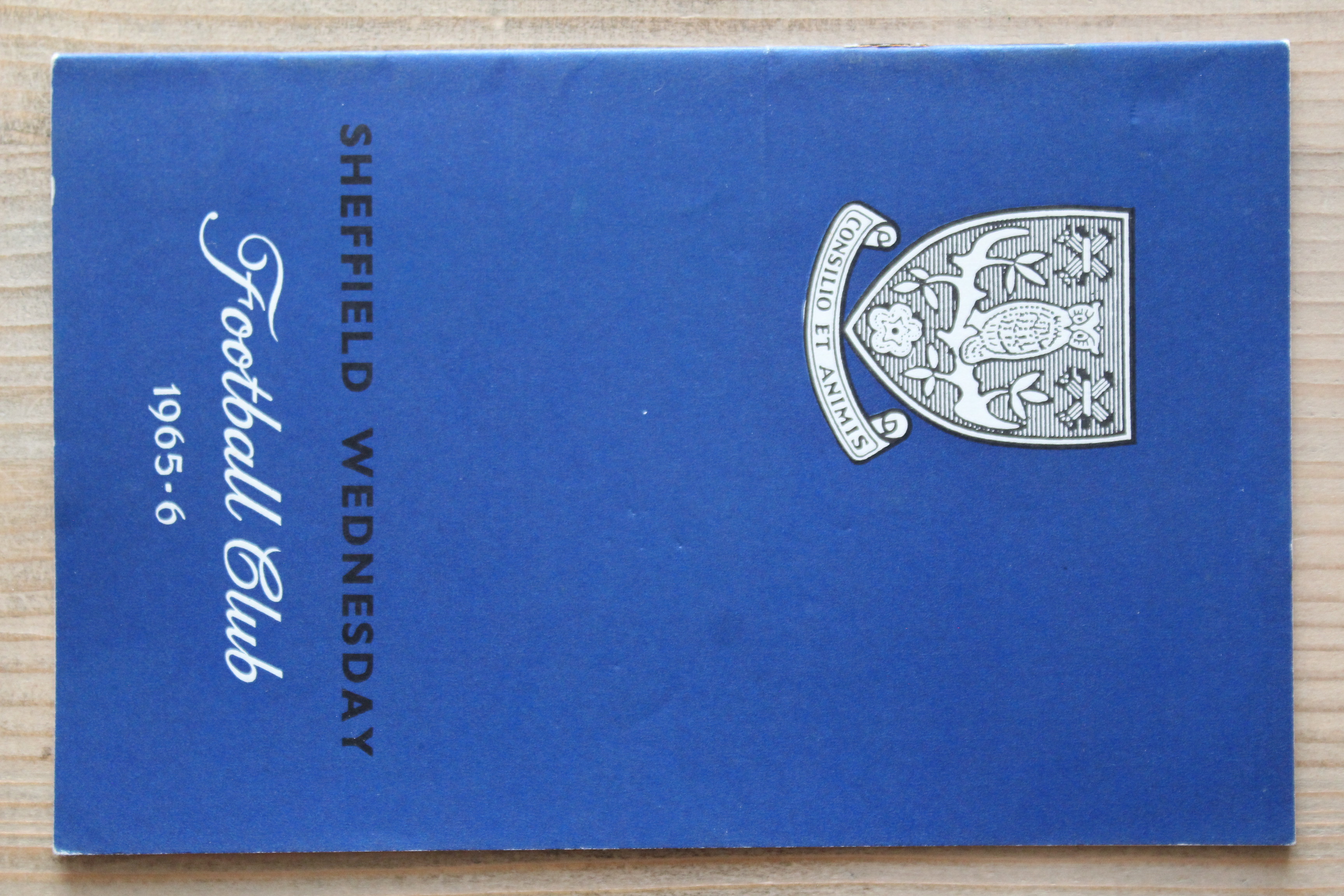 Sheffield Wednesday Handbook/Yearbook v Sheffield Wednesday Handbook/Yearbook