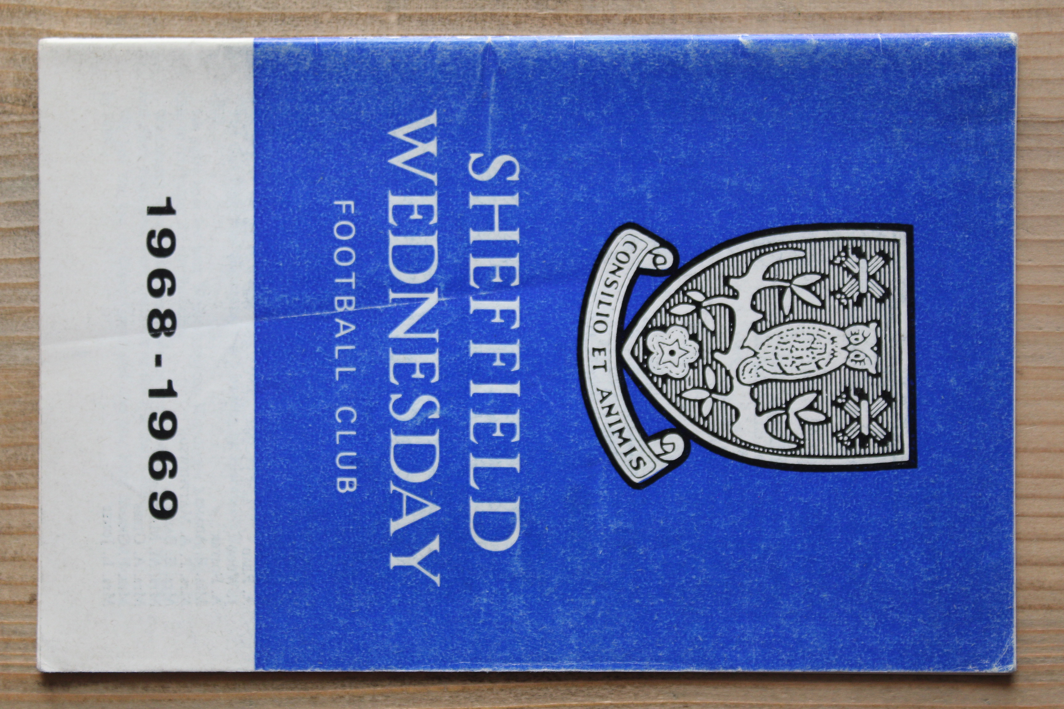 Sheffield Wednesday Handbook/Yearbook v Sheffield Wednesday Handbook/Yearbook