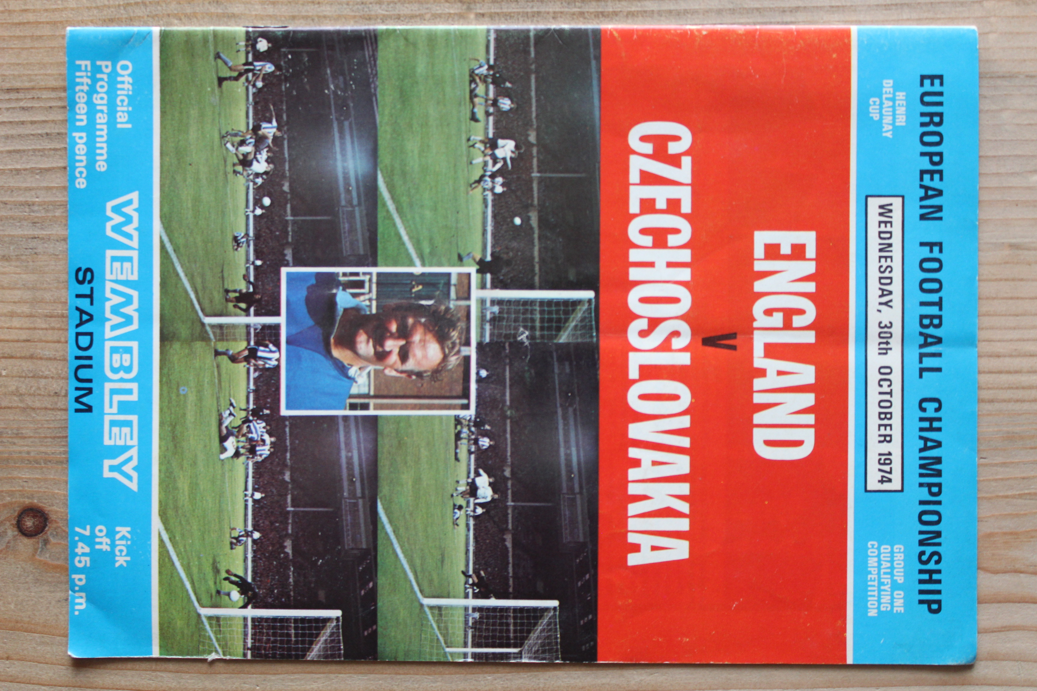 England v Czechoslovakia
