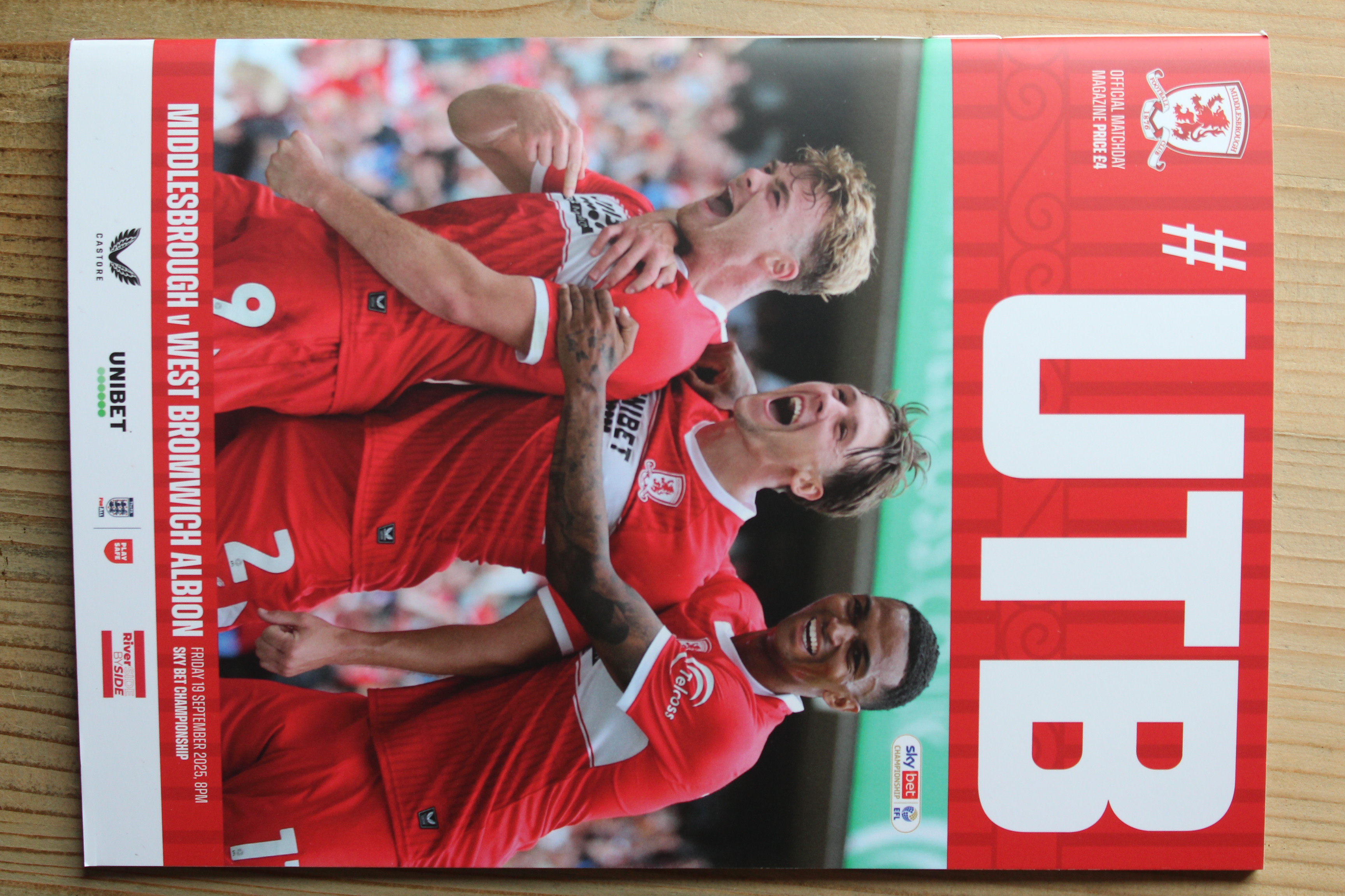 Middlesbrough FC v West Bromwich Albion FC 