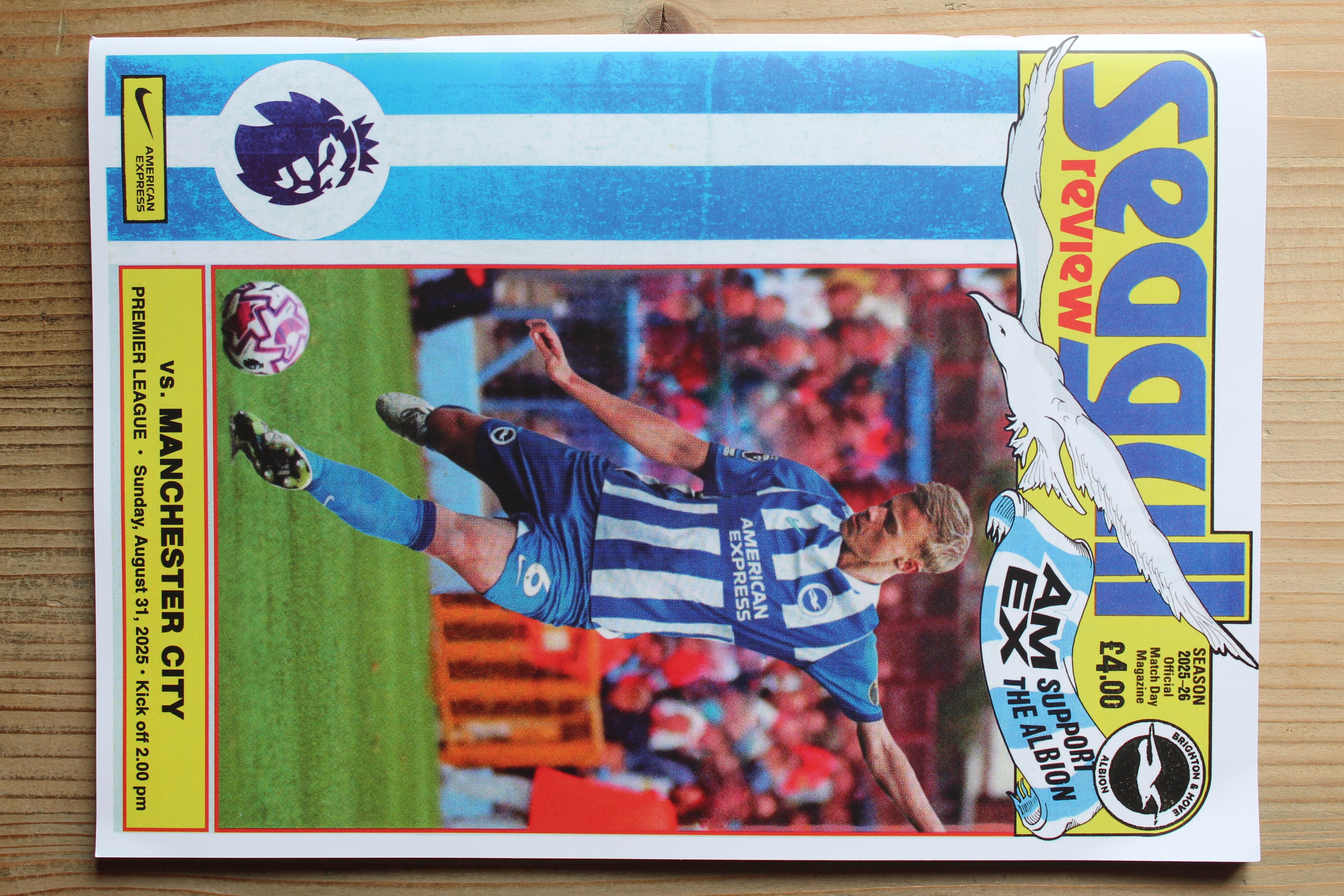 Brighton & Hove Albion FC v Manchester City FC