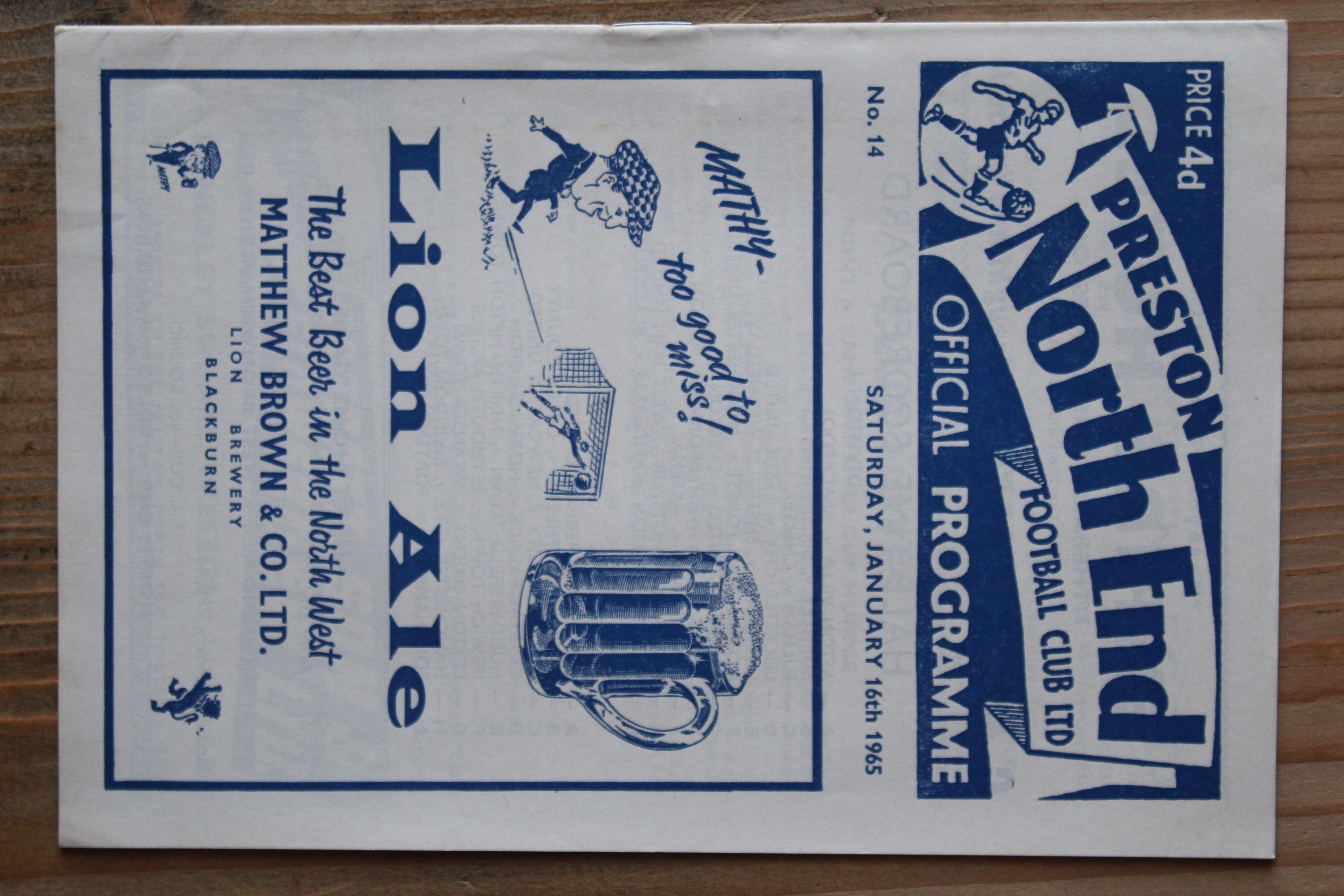 Preston North End FC v Bolton Wanderers FC