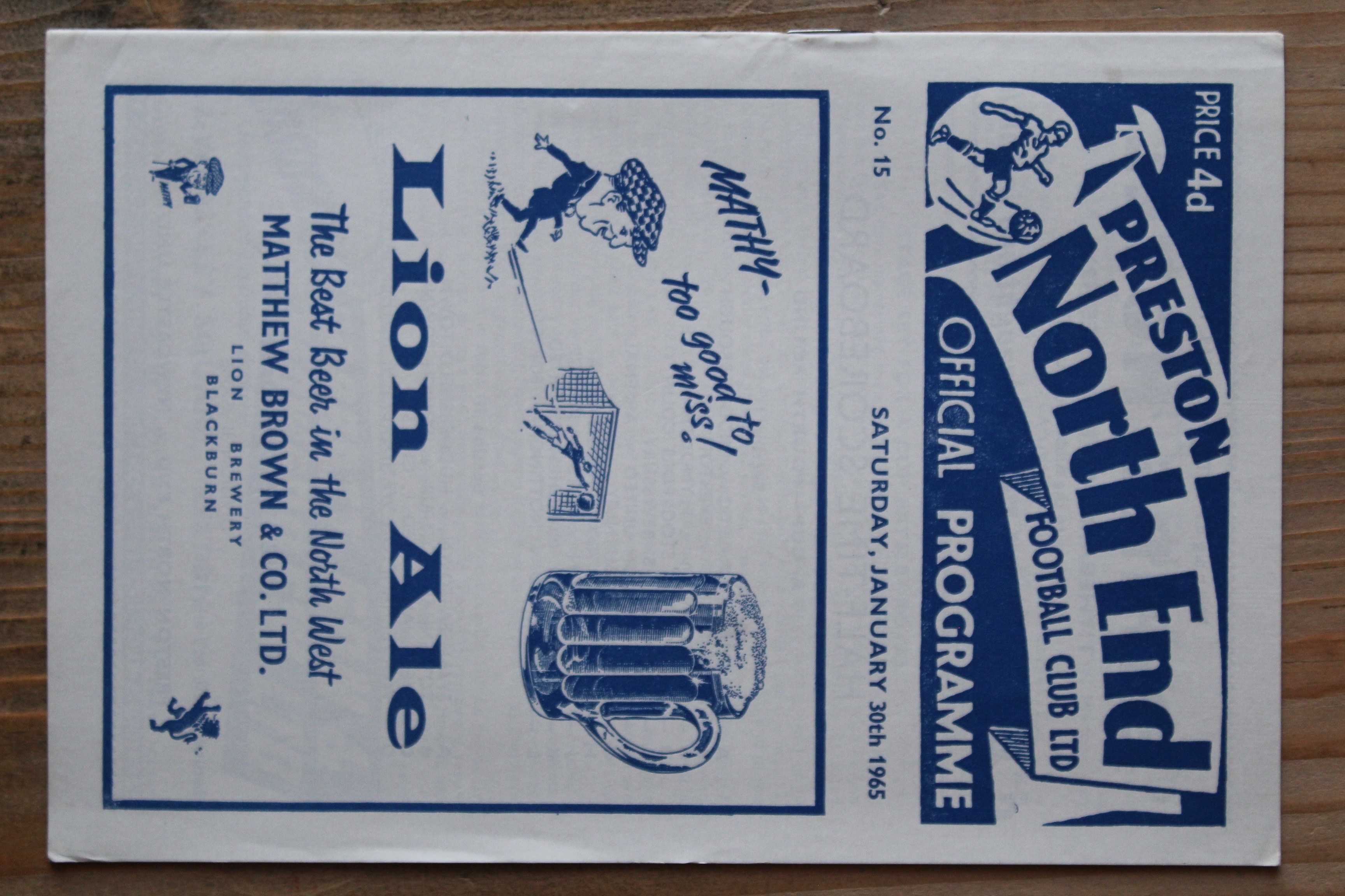 Preston North End FC v Bolton Wanderers FC