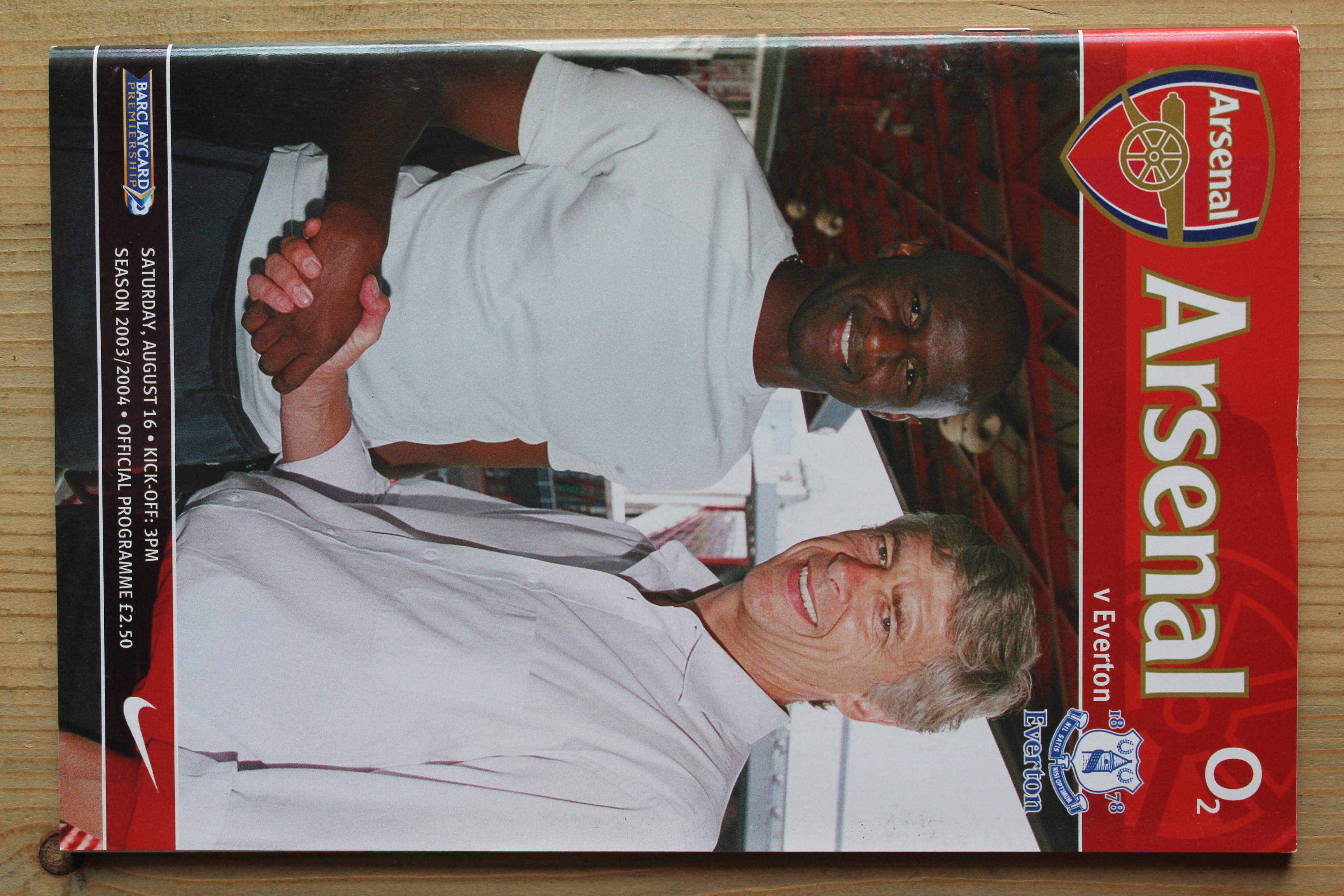 Arsenal FC v Everton FC