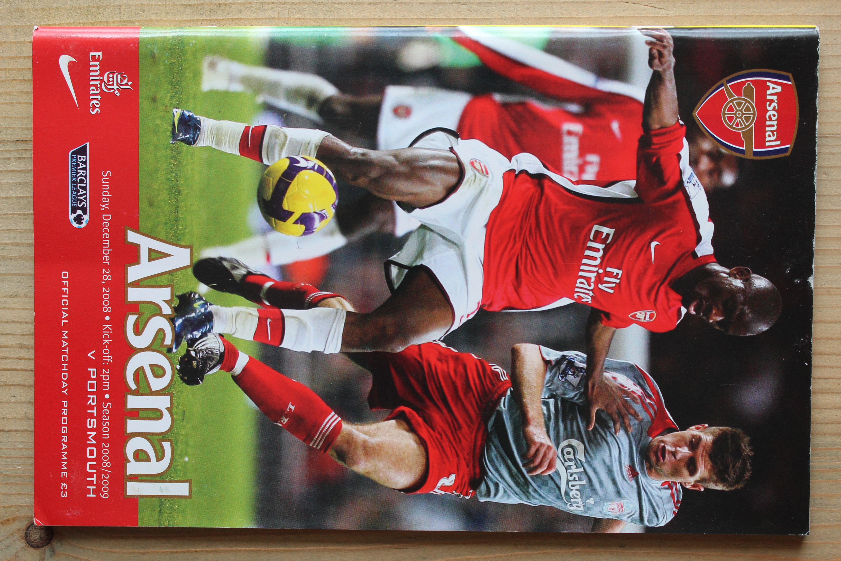 Arsenal FC v Portsmouth FC