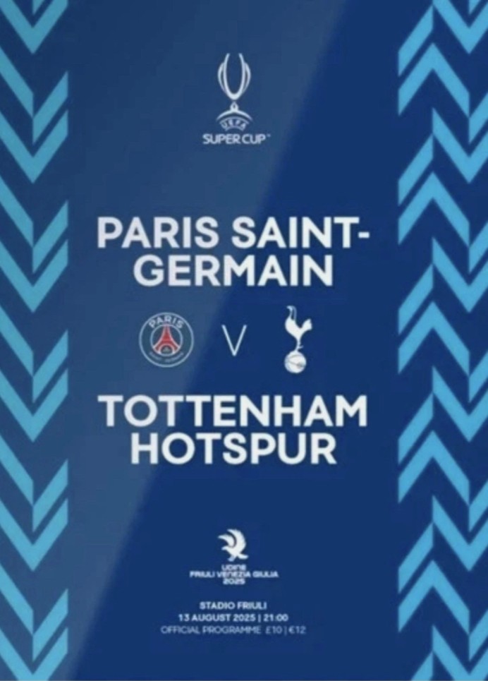 Paris St Germain (P.S.G) v Tottenham Hotspur FC