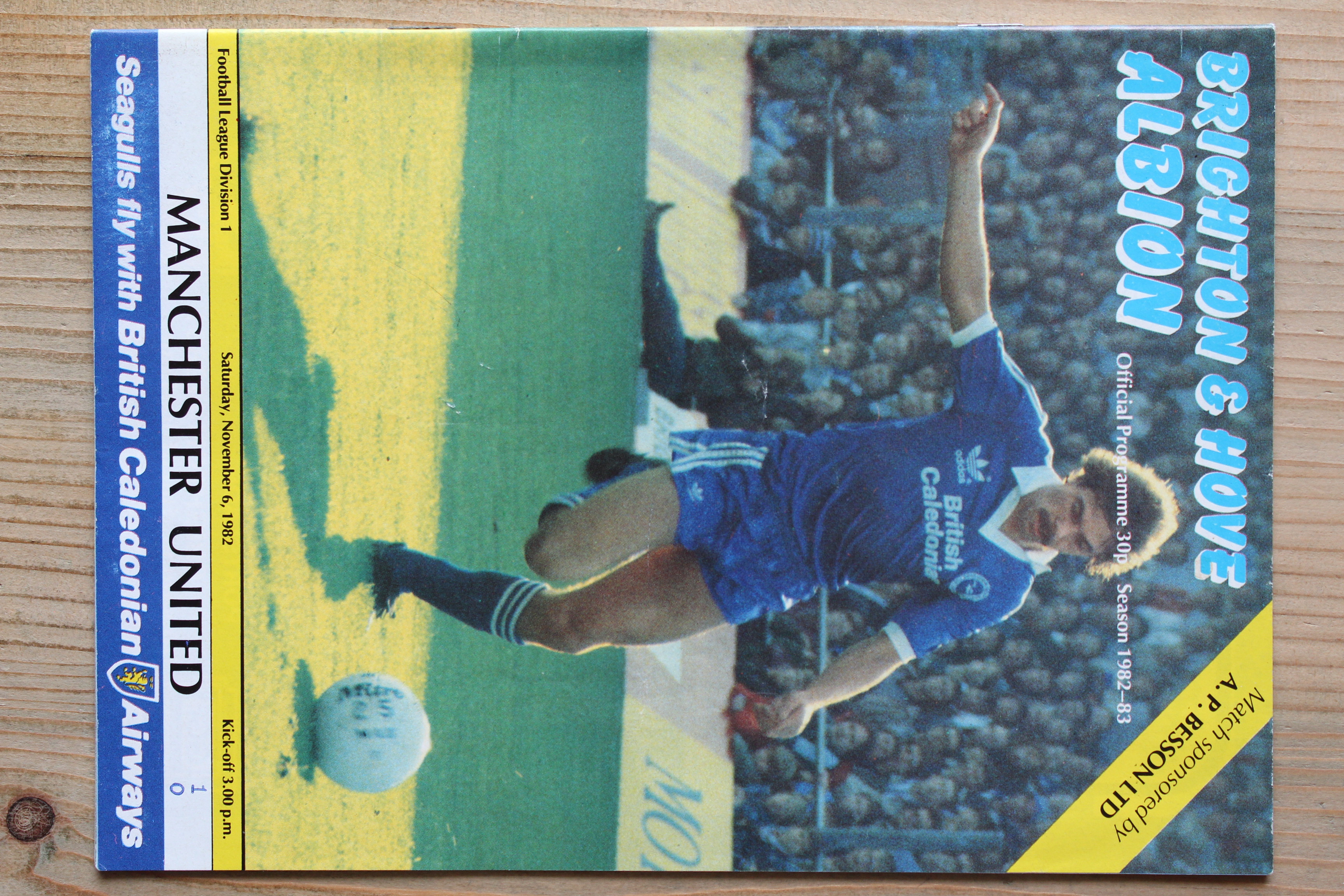 Brighton & Hove Albion FC v Manchester United FC