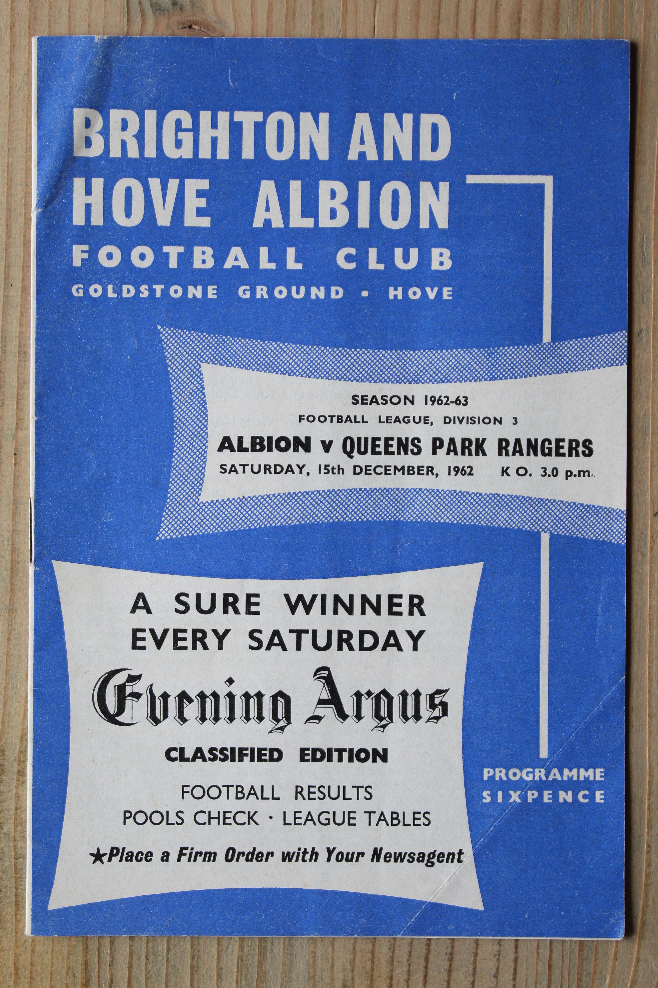 Brighton & Hove Albion FC v Queens Park Rangers FC