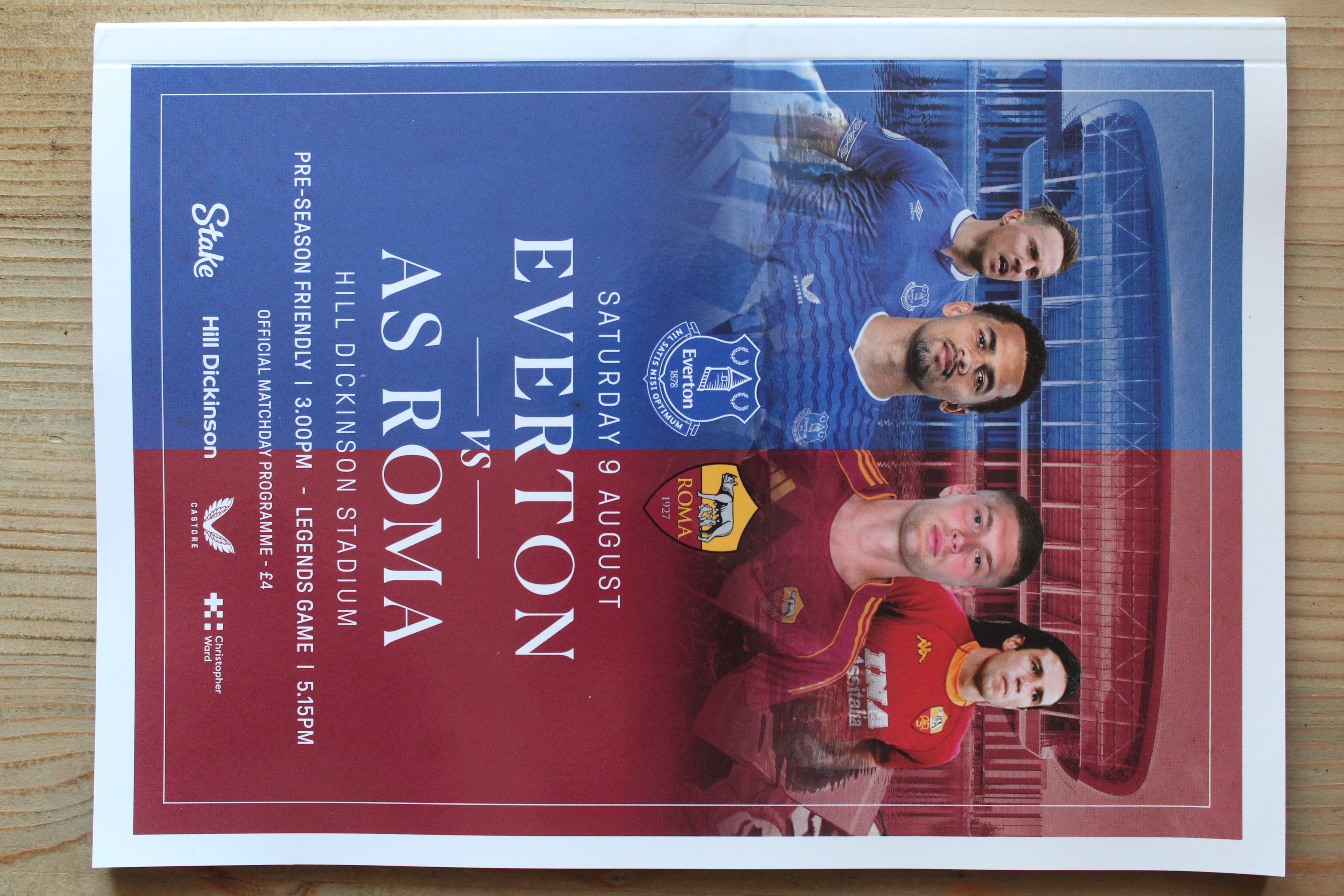 Everton FC v Roma (AS)