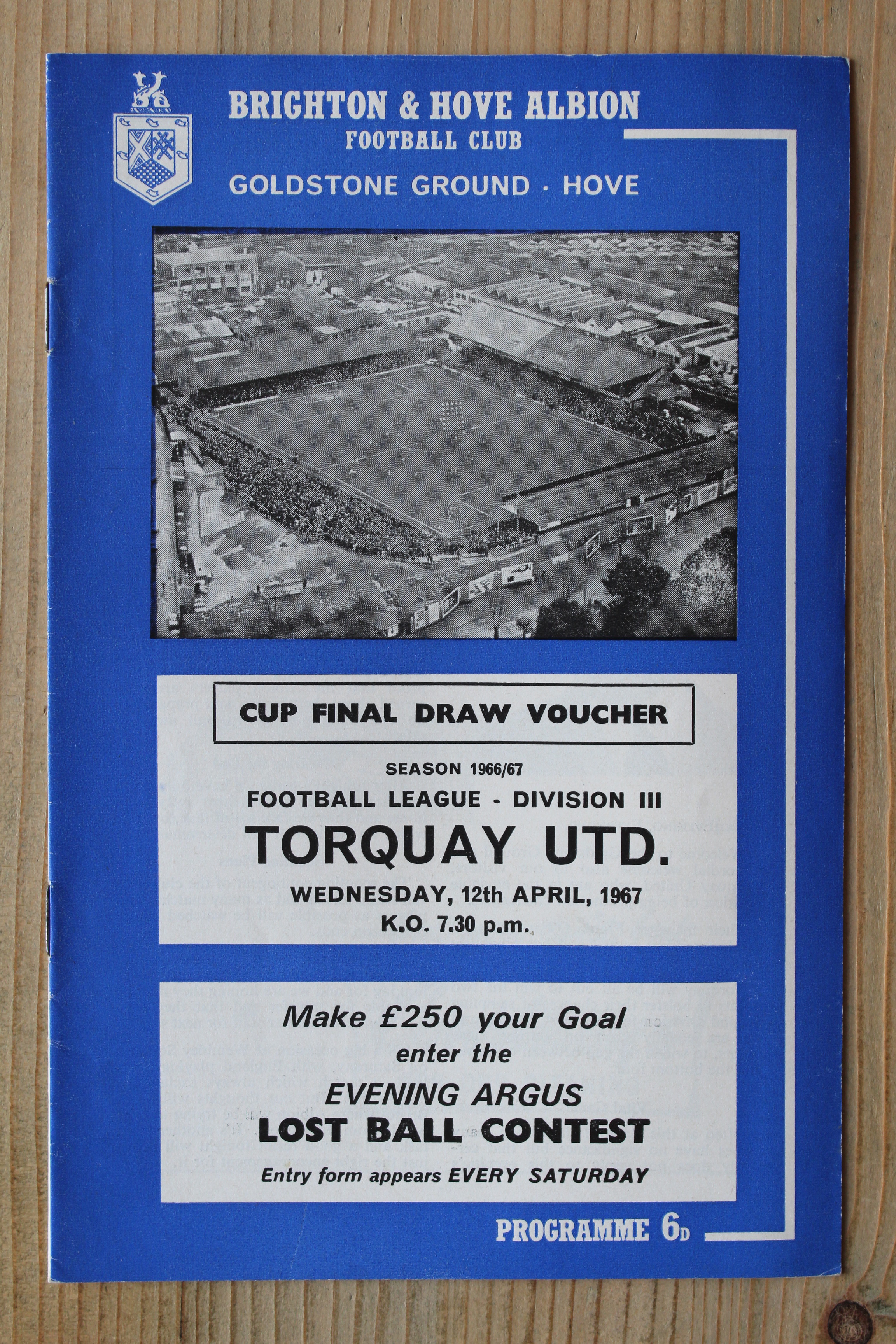 Brighton & Hove Albion FC v Torquay United FC
