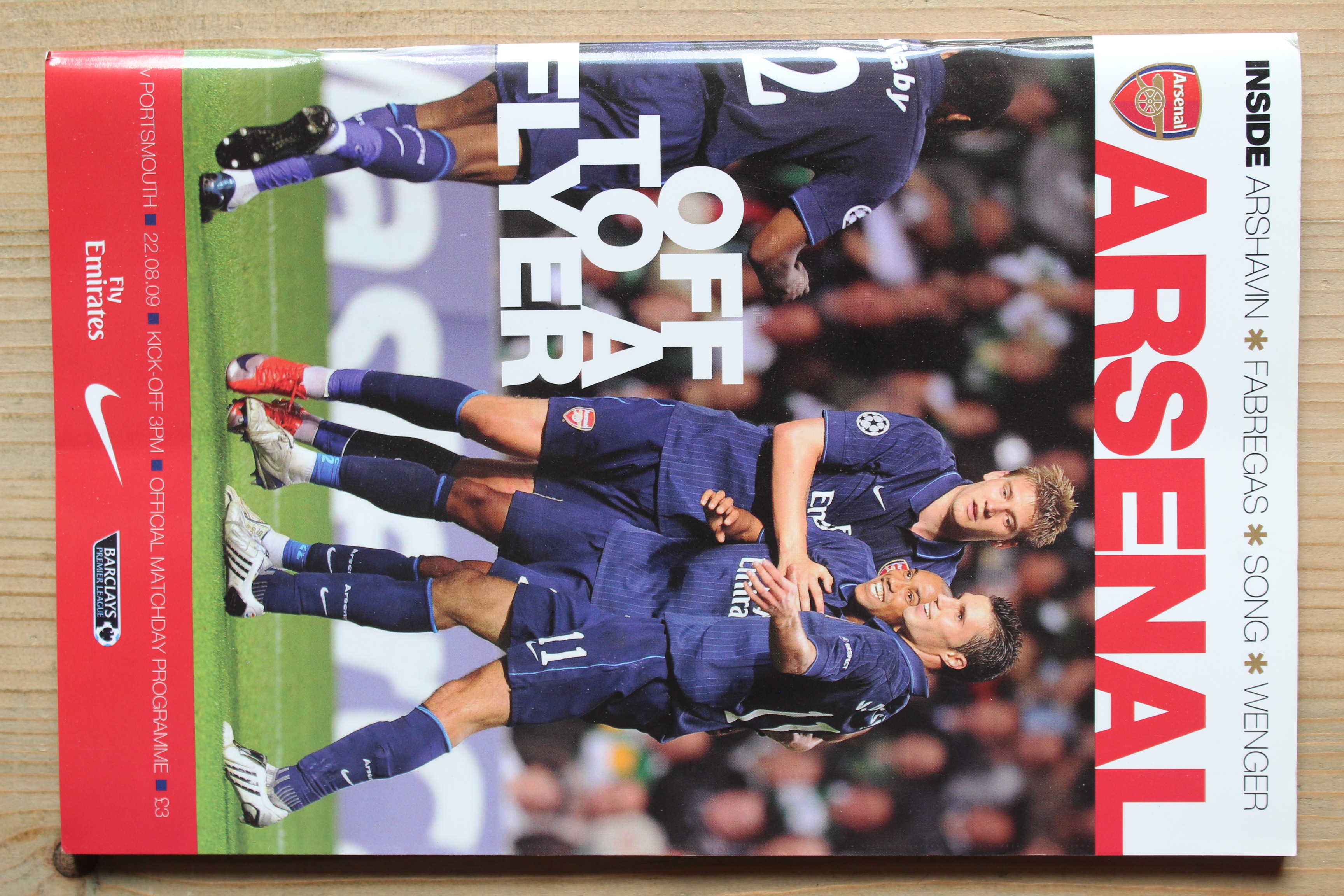 Arsenal FC v Portsmouth FC