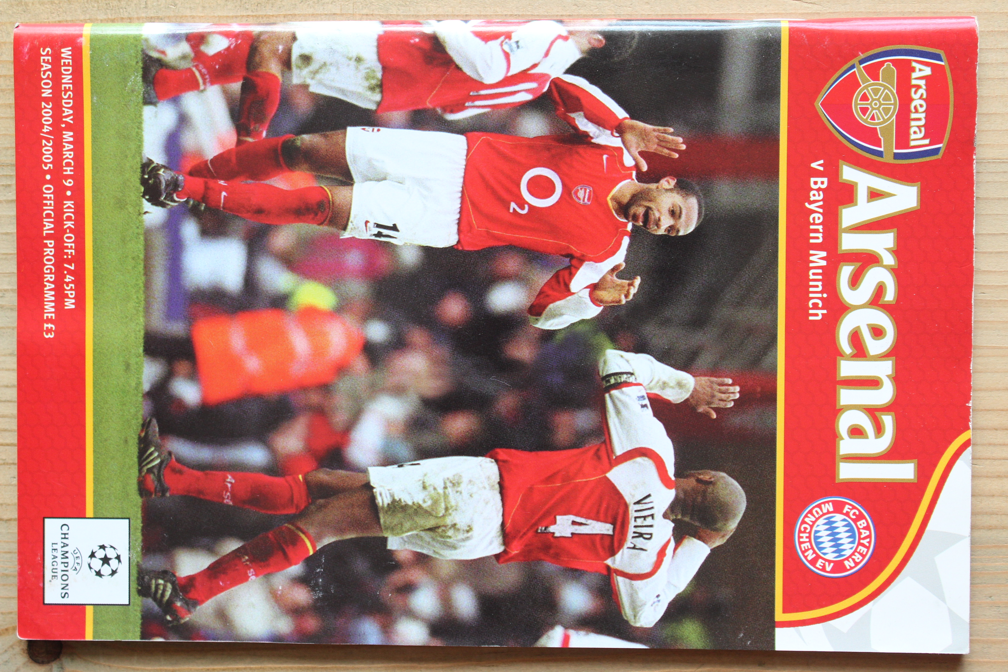 Arsenal FC v Bayern Munich/Munchen
