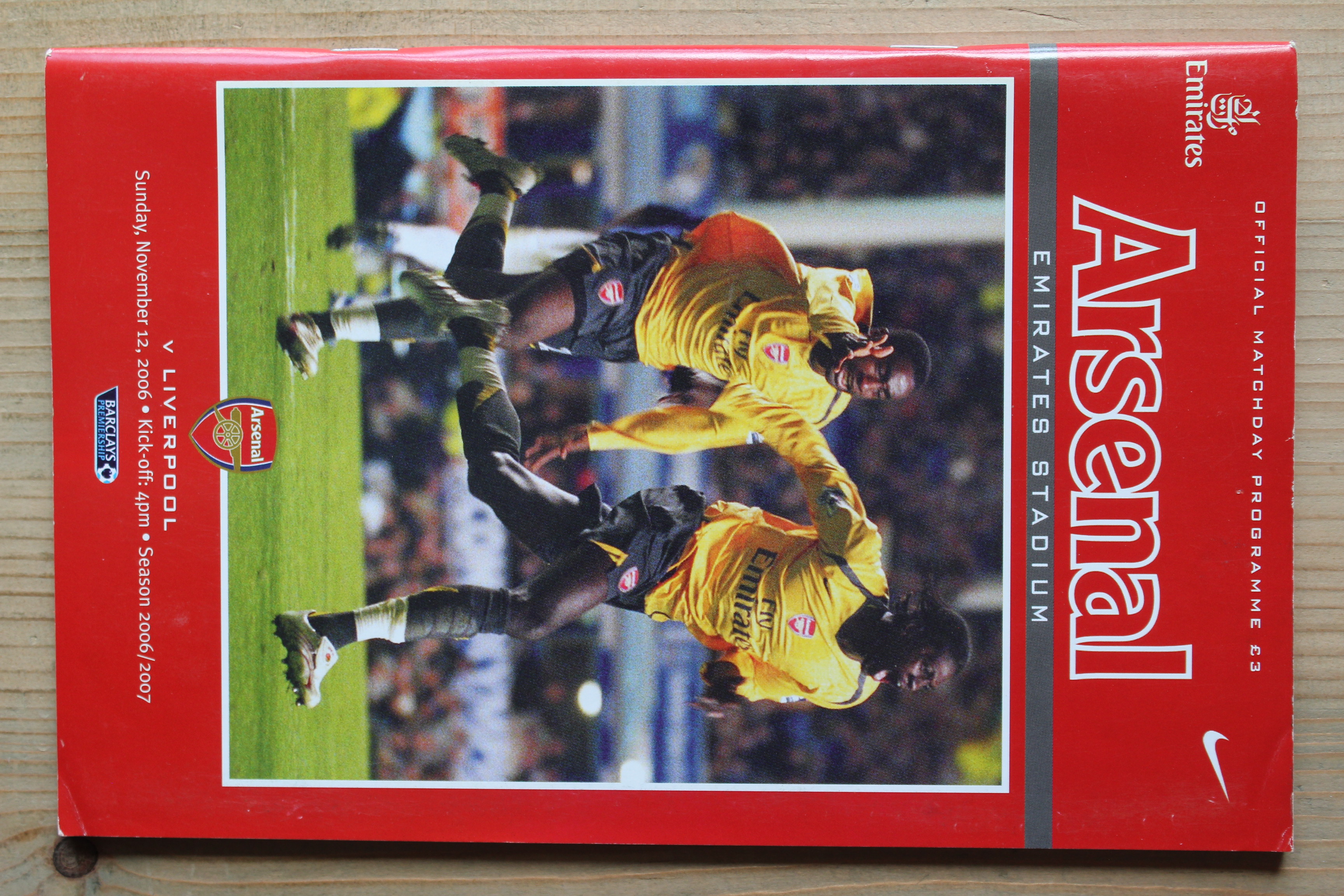 Arsenal FC v Liverpool FC