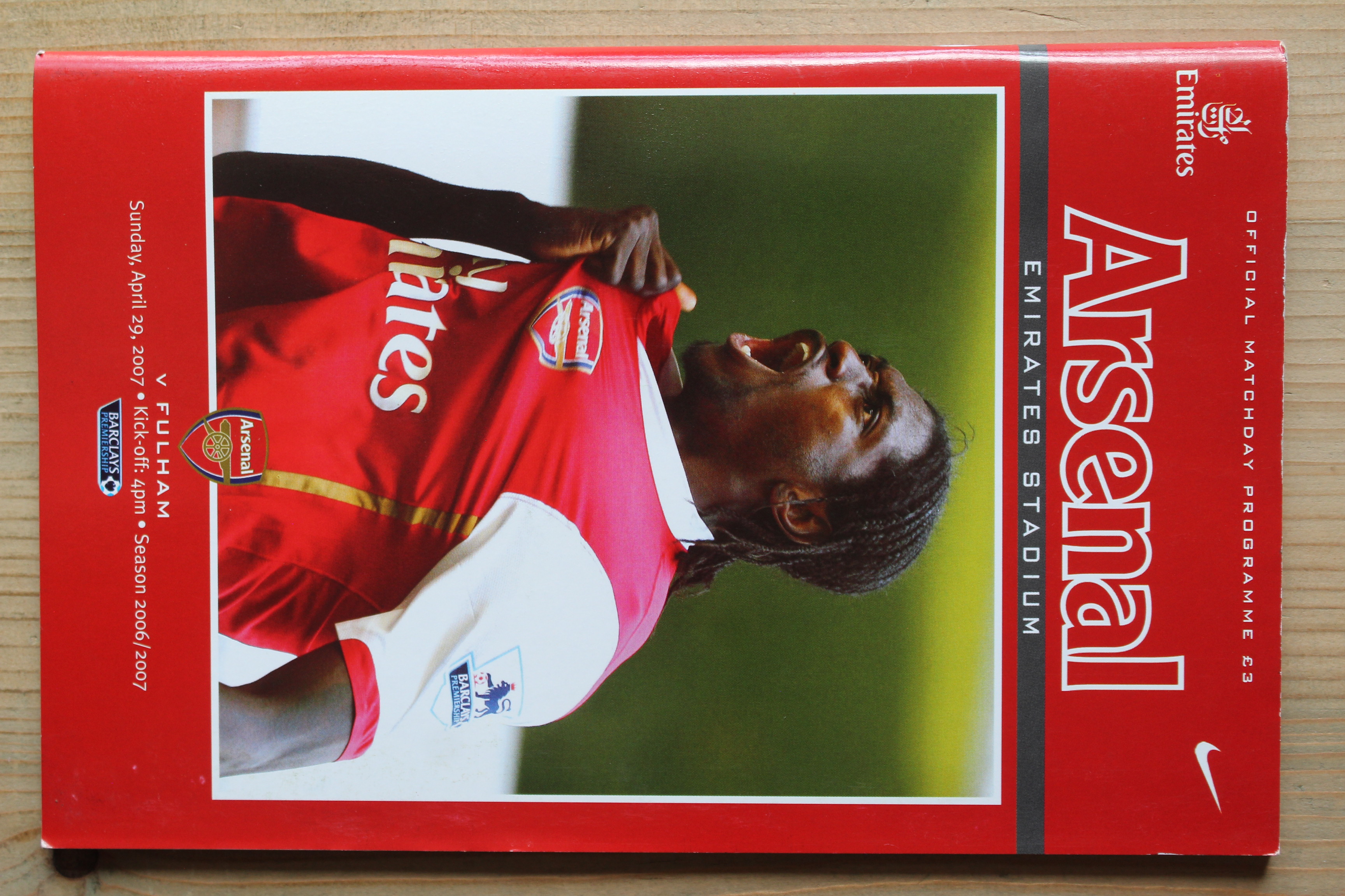 Arsenal FC v Fulham FC