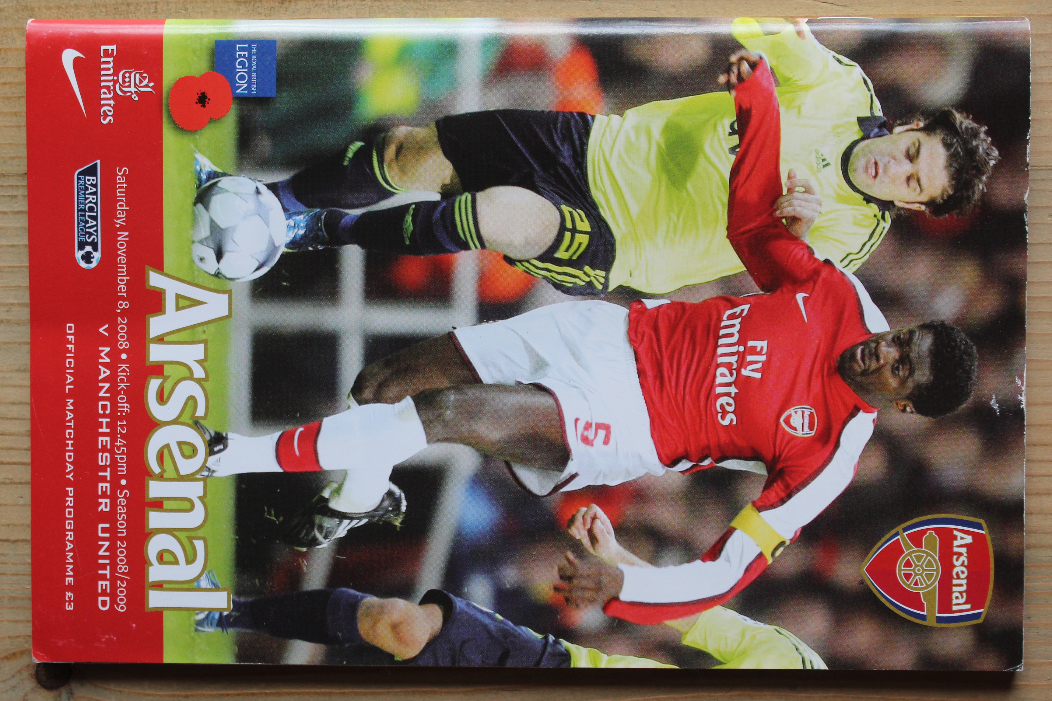 Arsenal FC v Manchester United FC