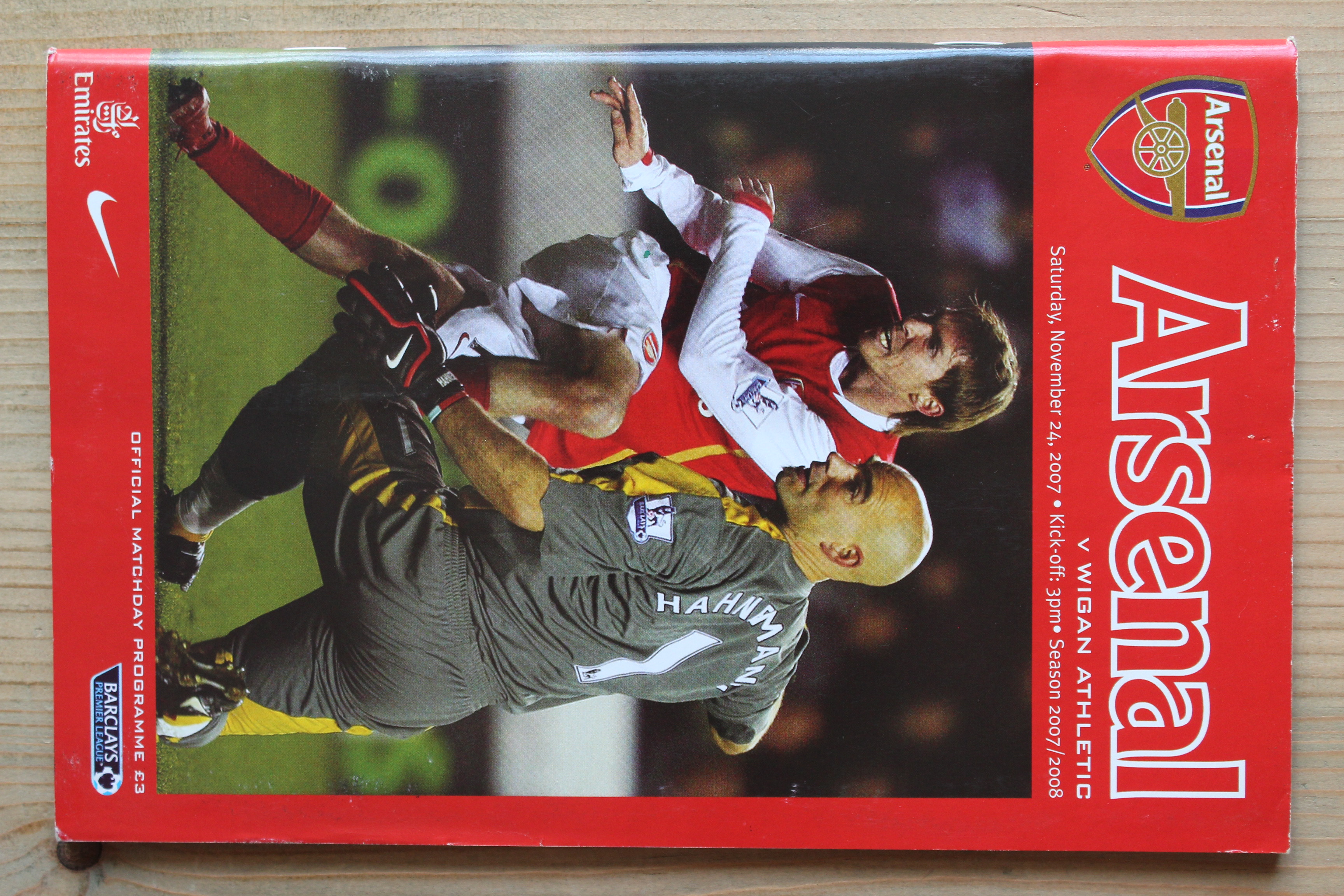 Arsenal FC v Wigan Athletic FC