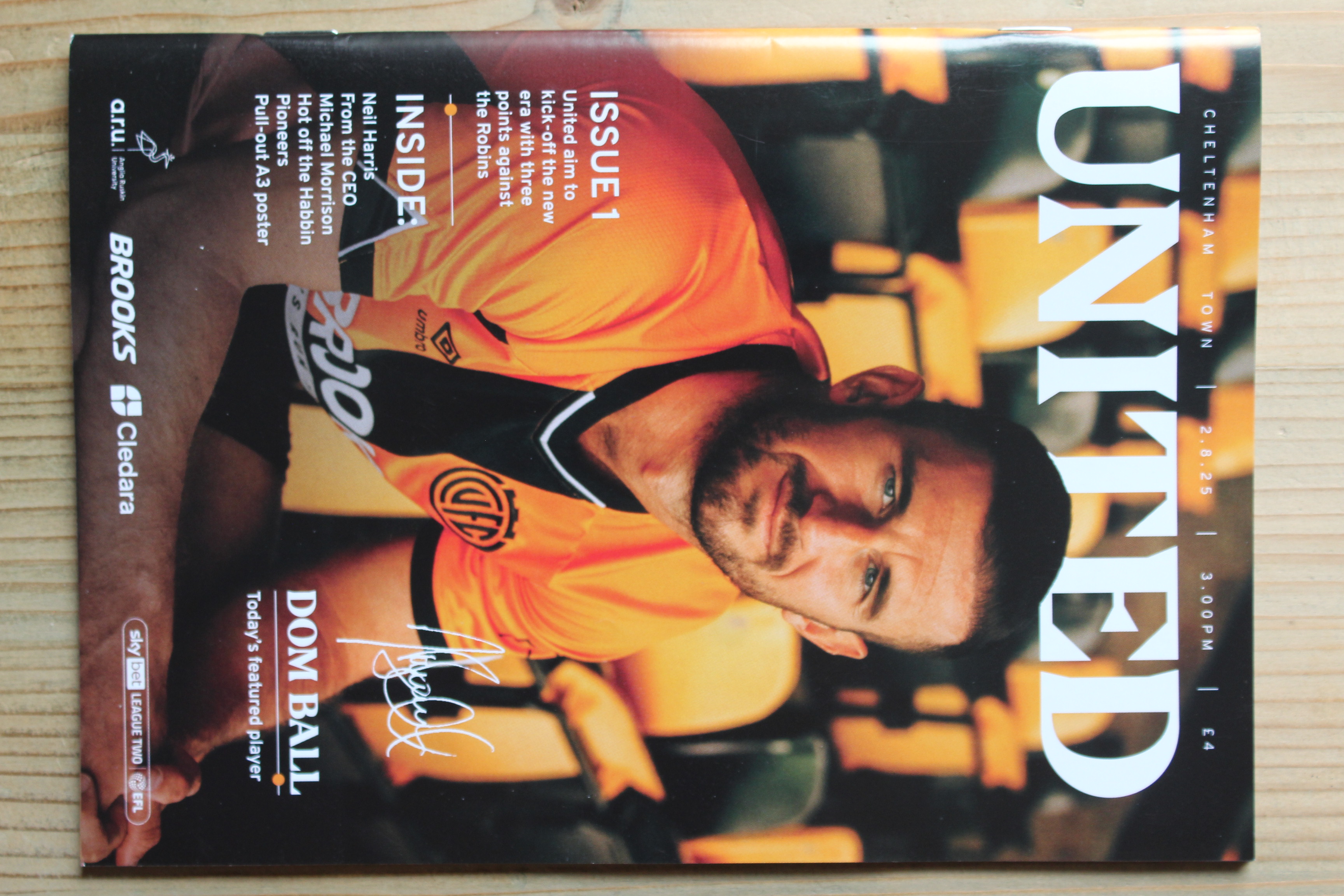 Cambridge United FC v Cheltenham Town FC