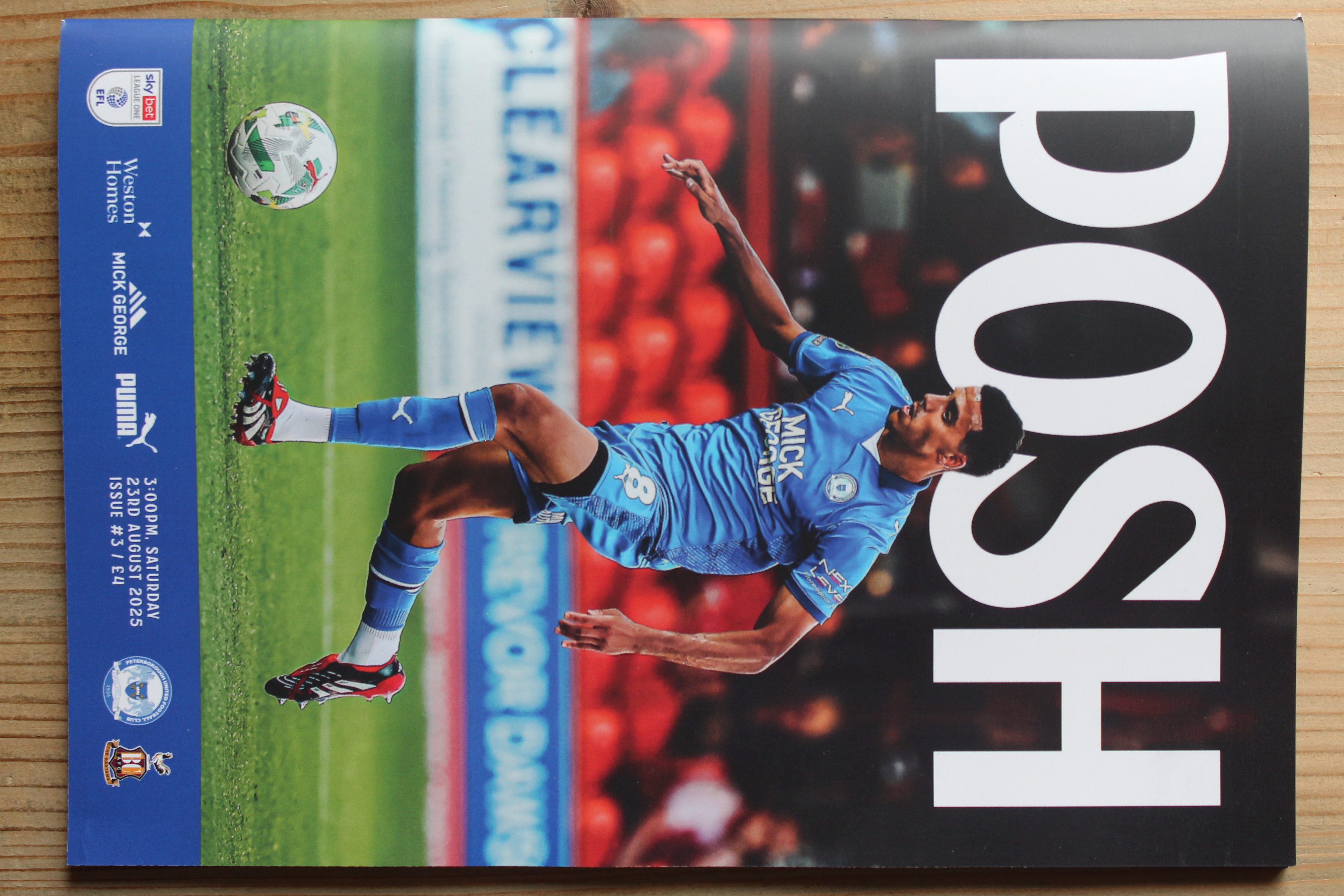 Peterborough United FC v Bradford City FC