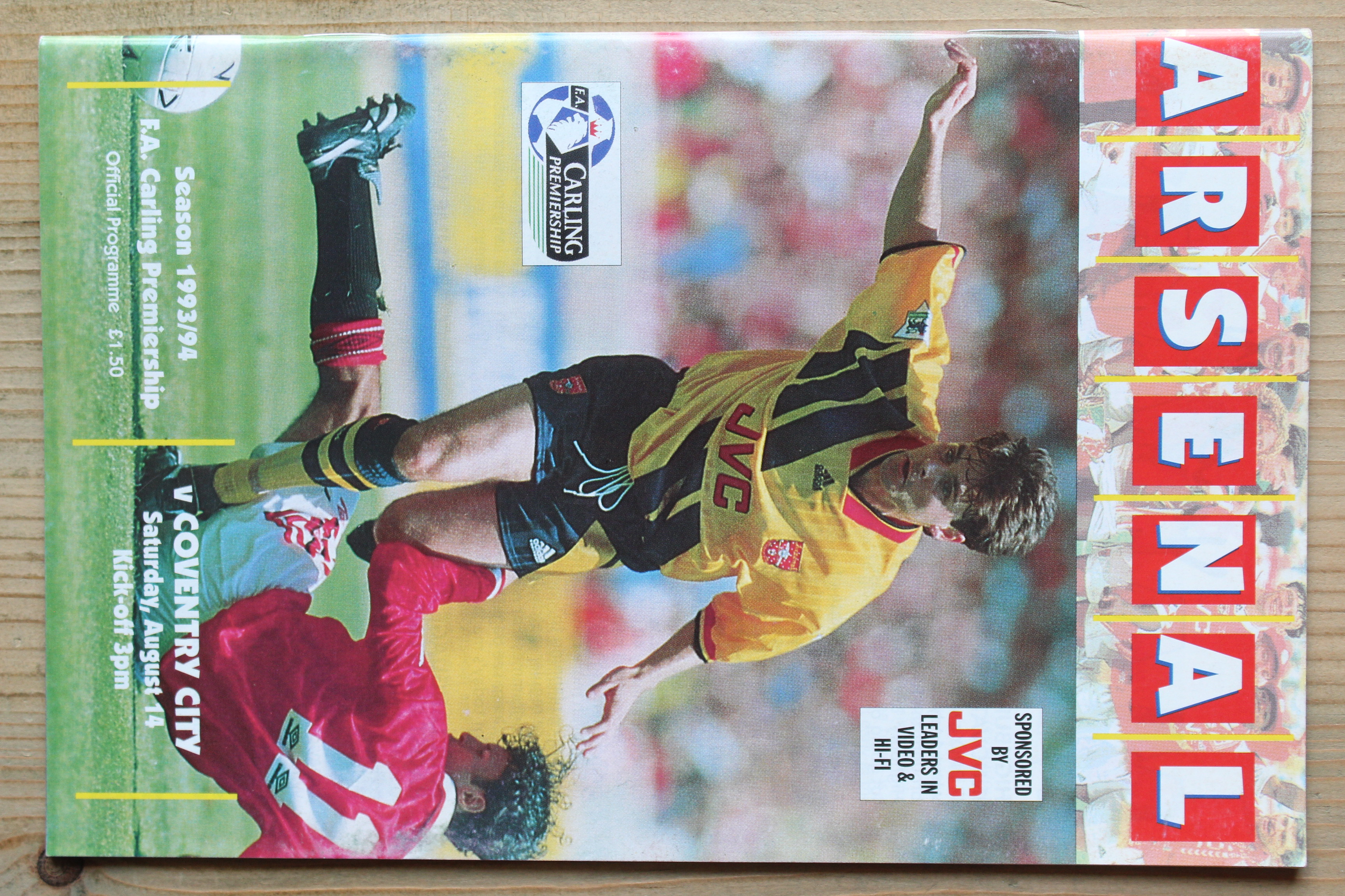 Arsenal FC v Coventry City FC