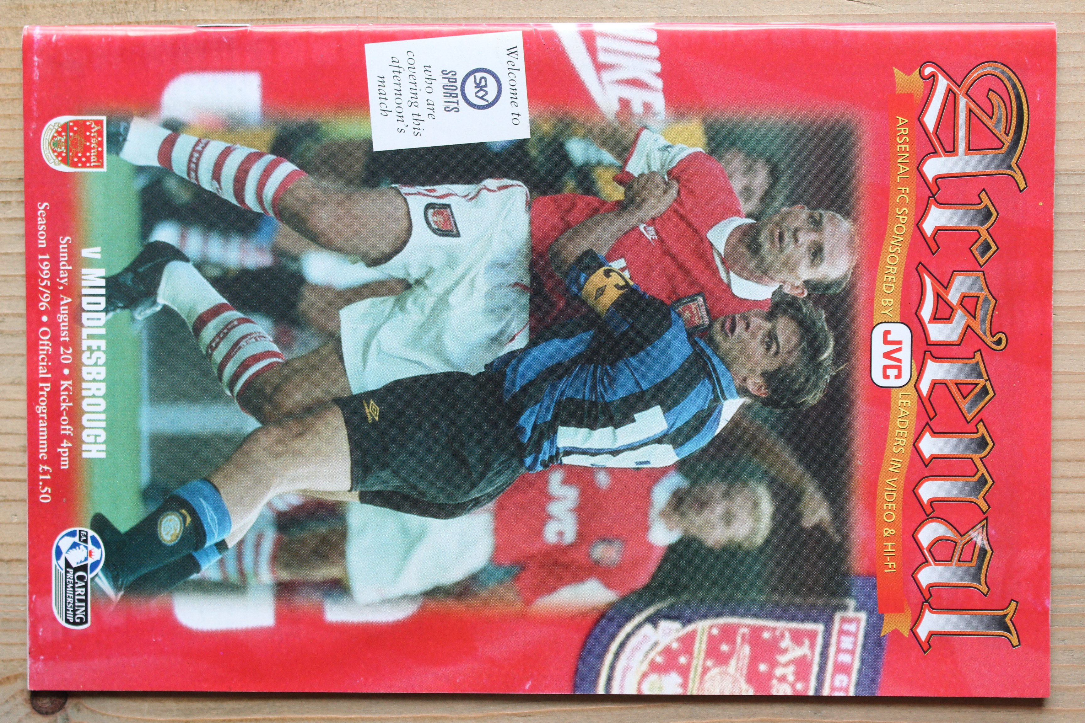 Arsenal FC v Middlesbrough FC