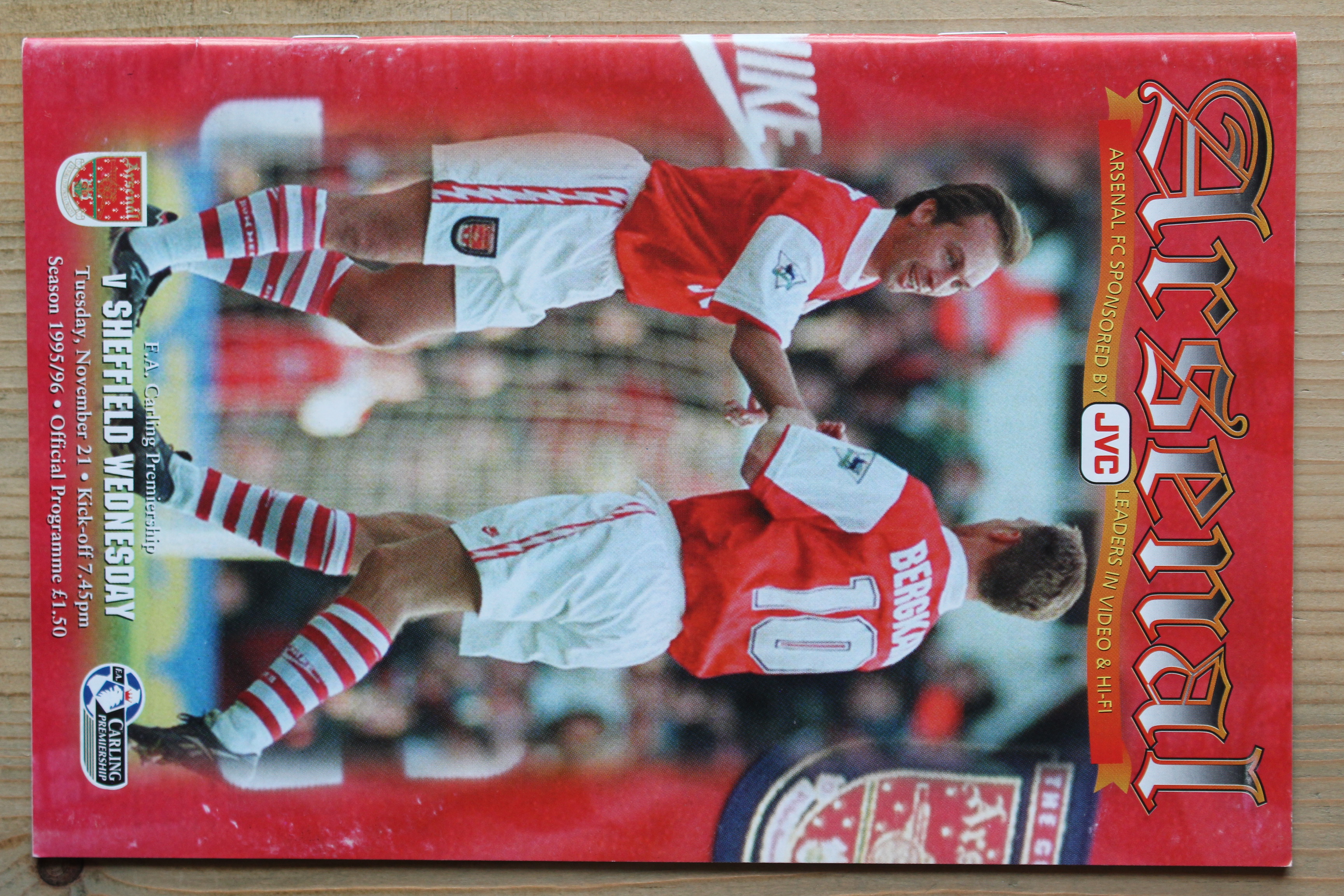Arsenal FC v Sheffield Wednesday FC 