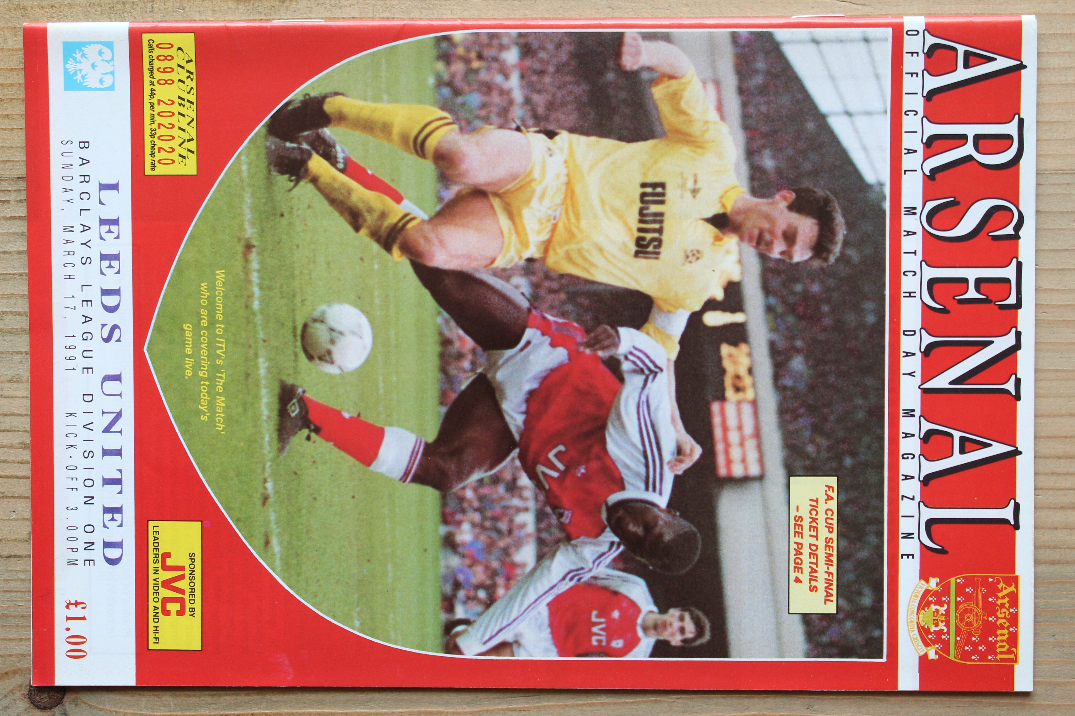 Arsenal FC v Leeds United FC