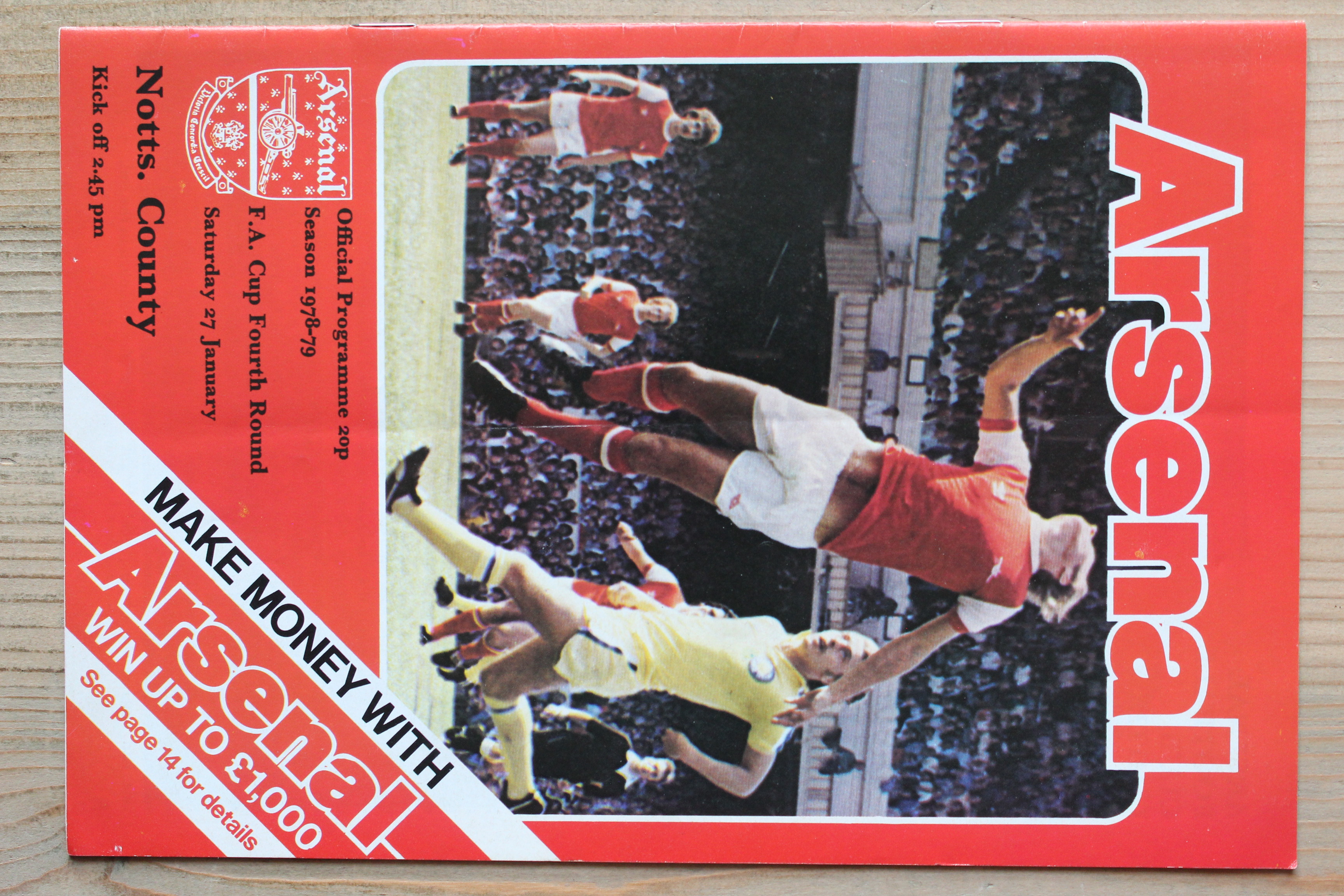Arsenal FC v Notts County FC