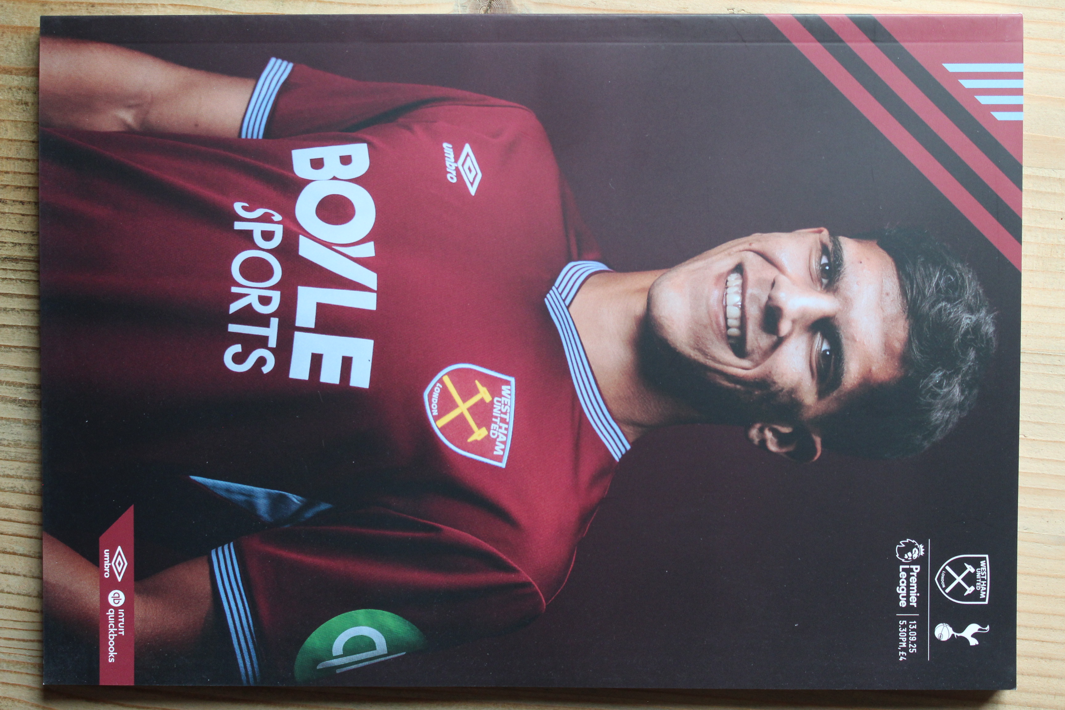 West Ham United FC v Tottenham Hotspur FC