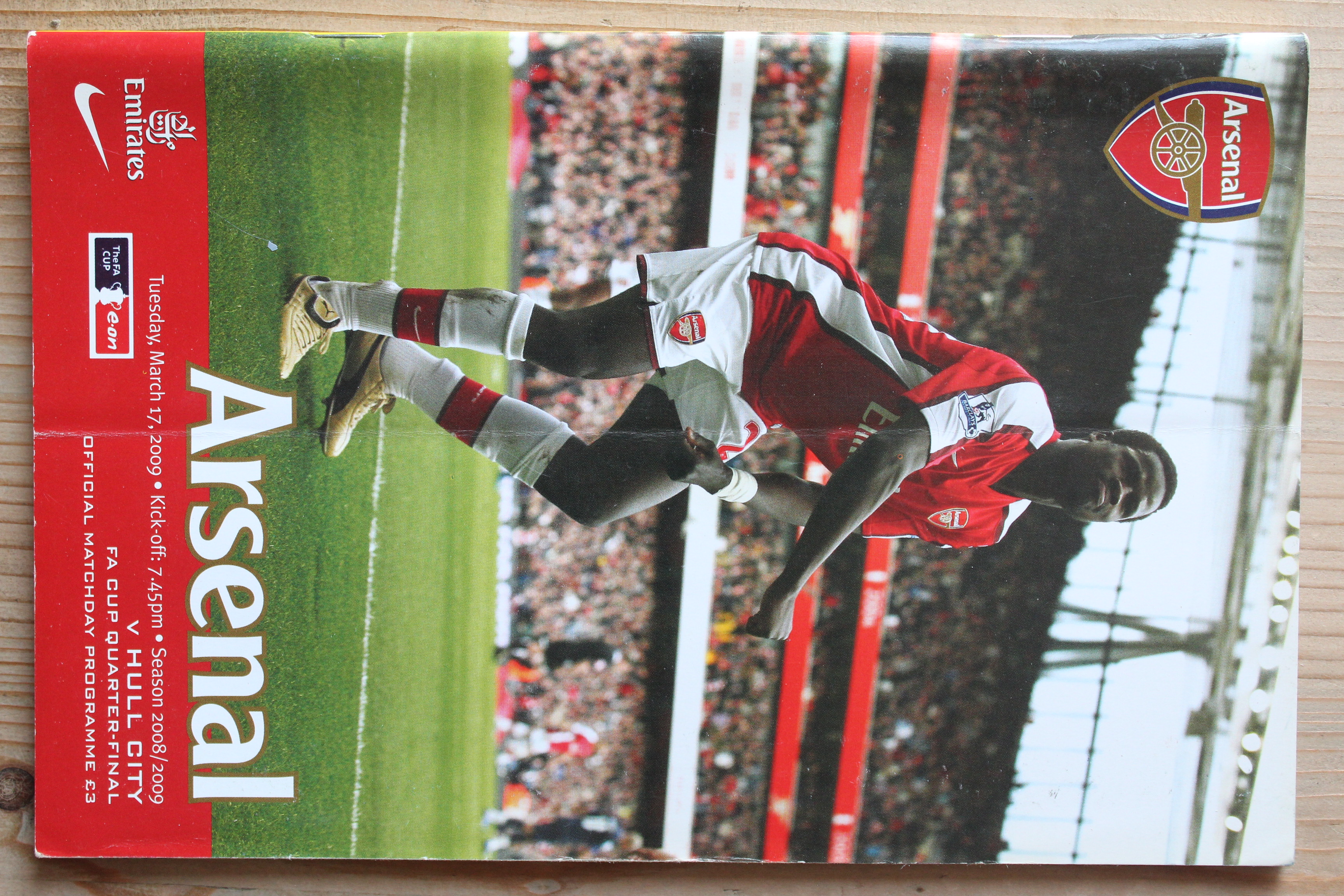 Arsenal FC v Hull City FC