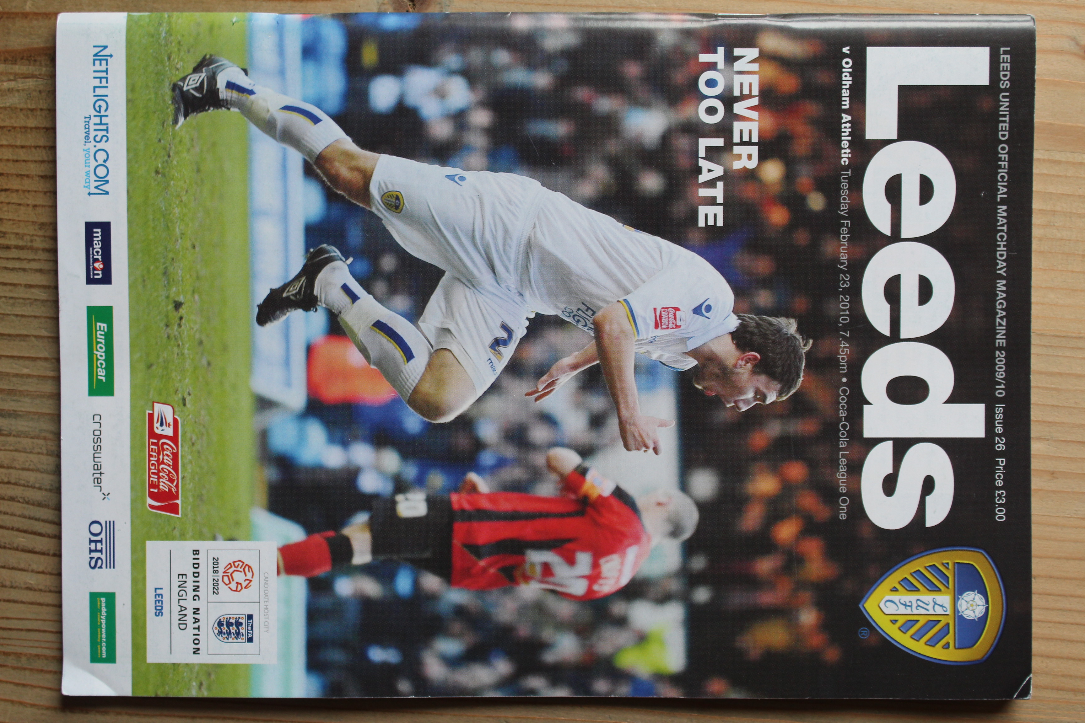 Leeds United FC v Oldham Athletic FC
