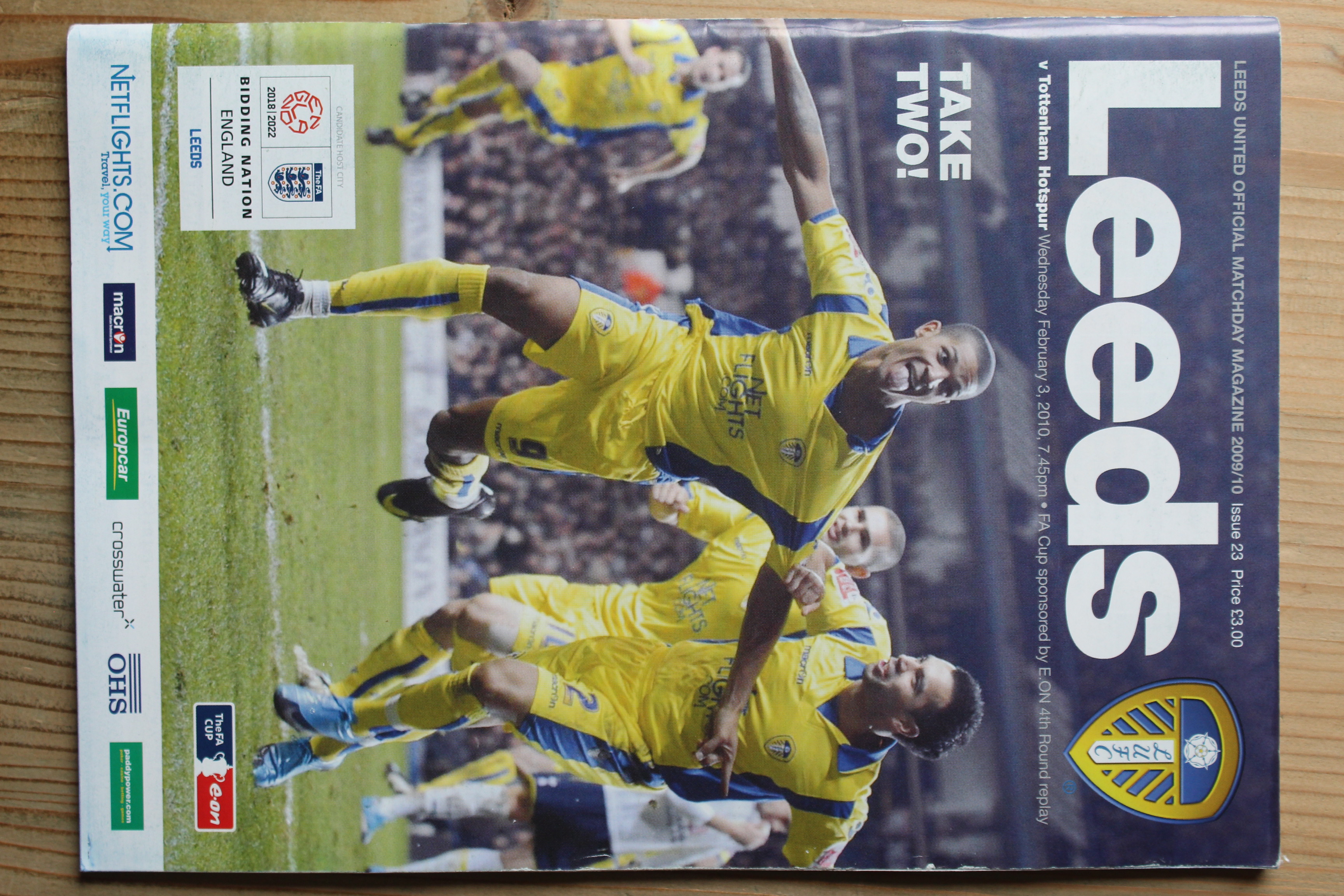 Leeds United FC v Tottenham Hotspur FC