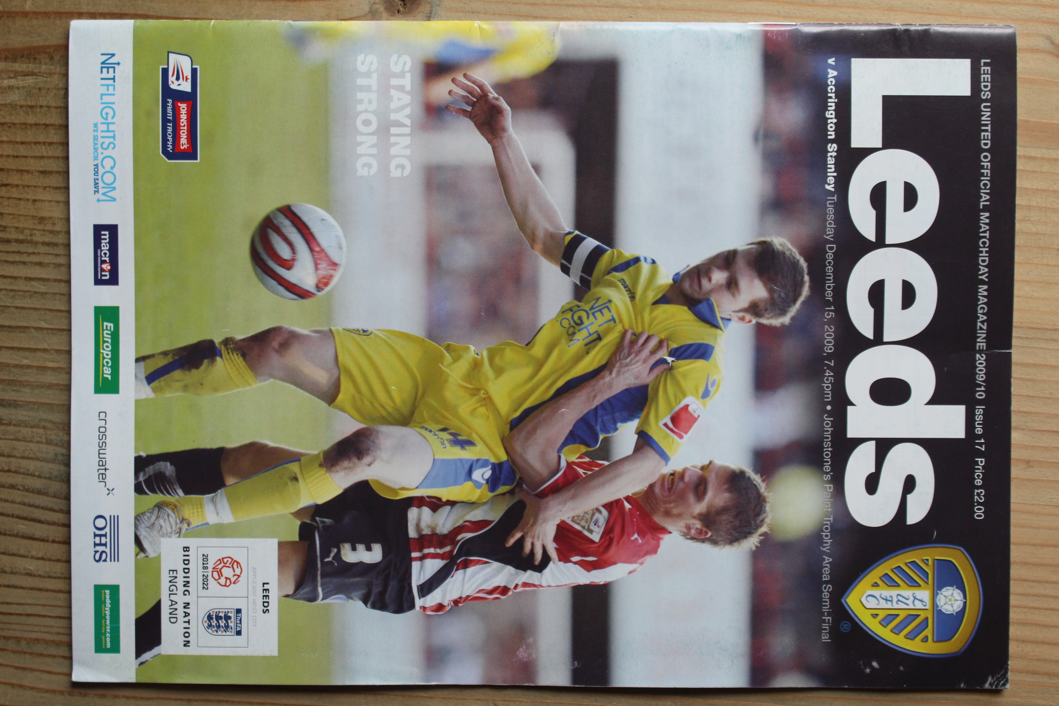 Leeds United FC v Accrington Stanley FC