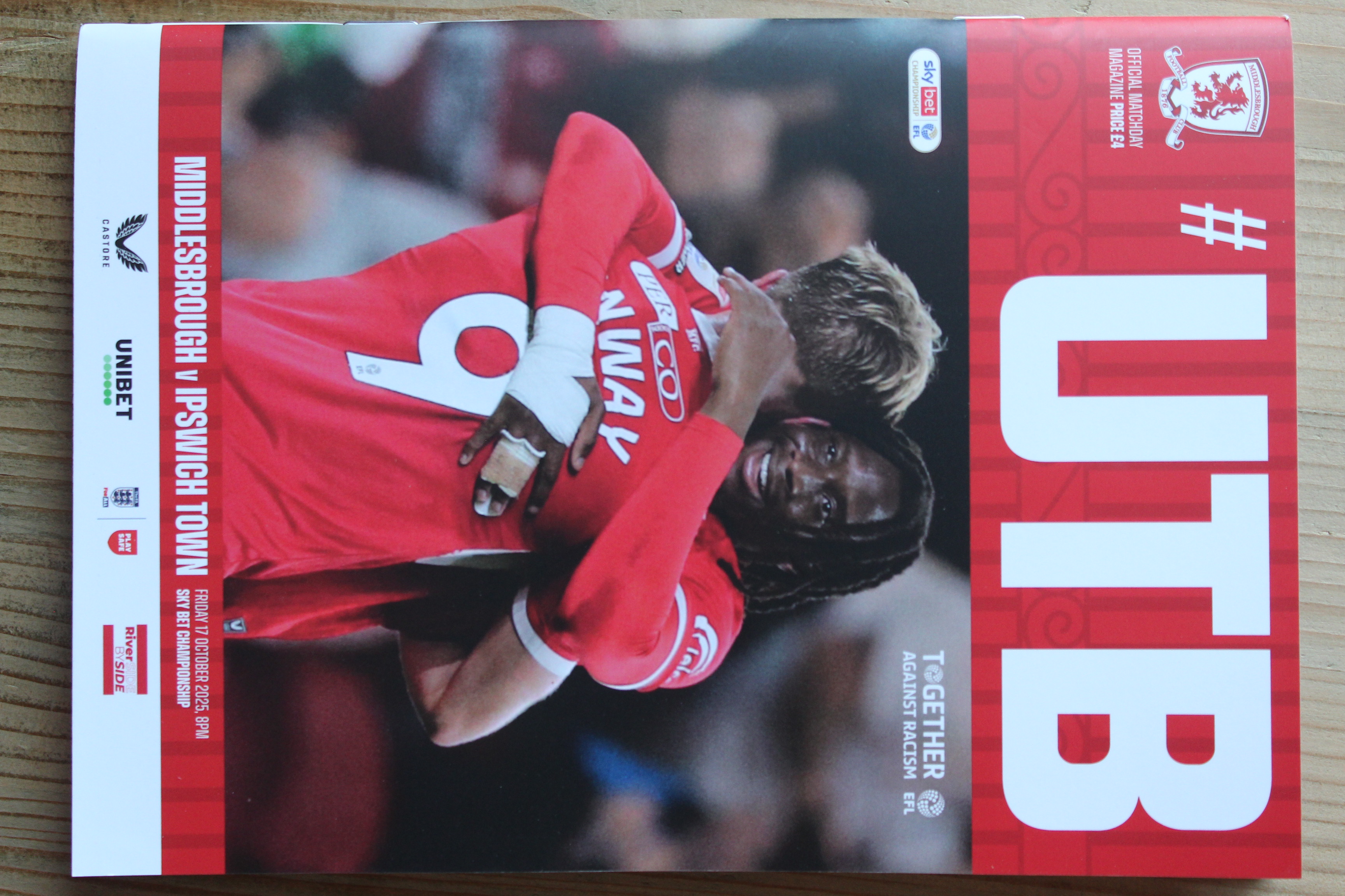 Middlesbrough FC v Ipswich Town FC