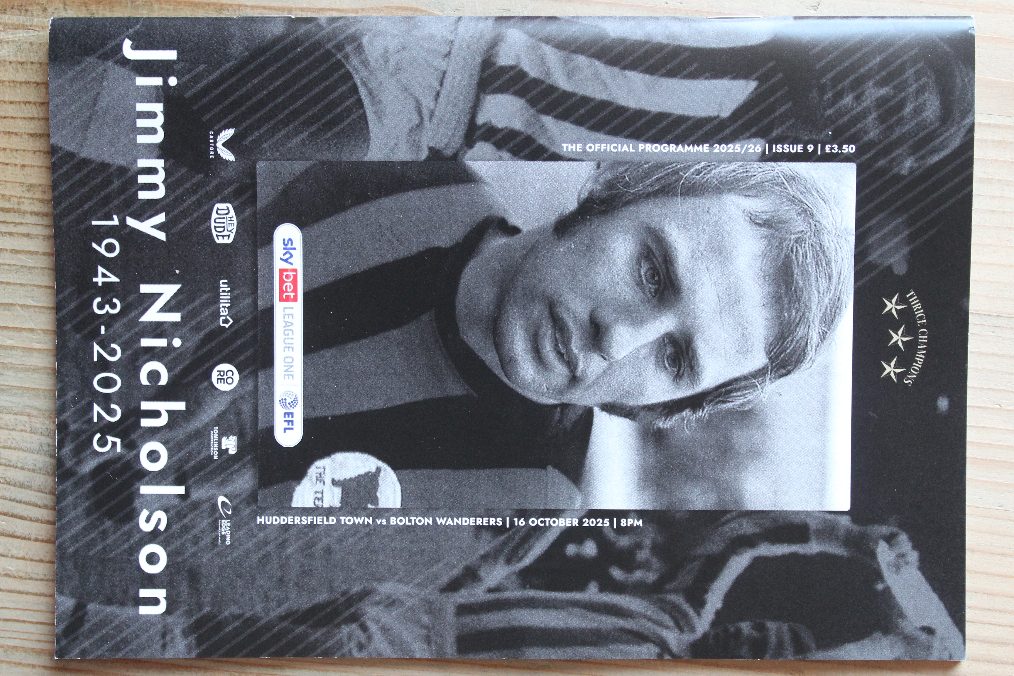 Huddersfield Town FC v Bolton Wanderers FC