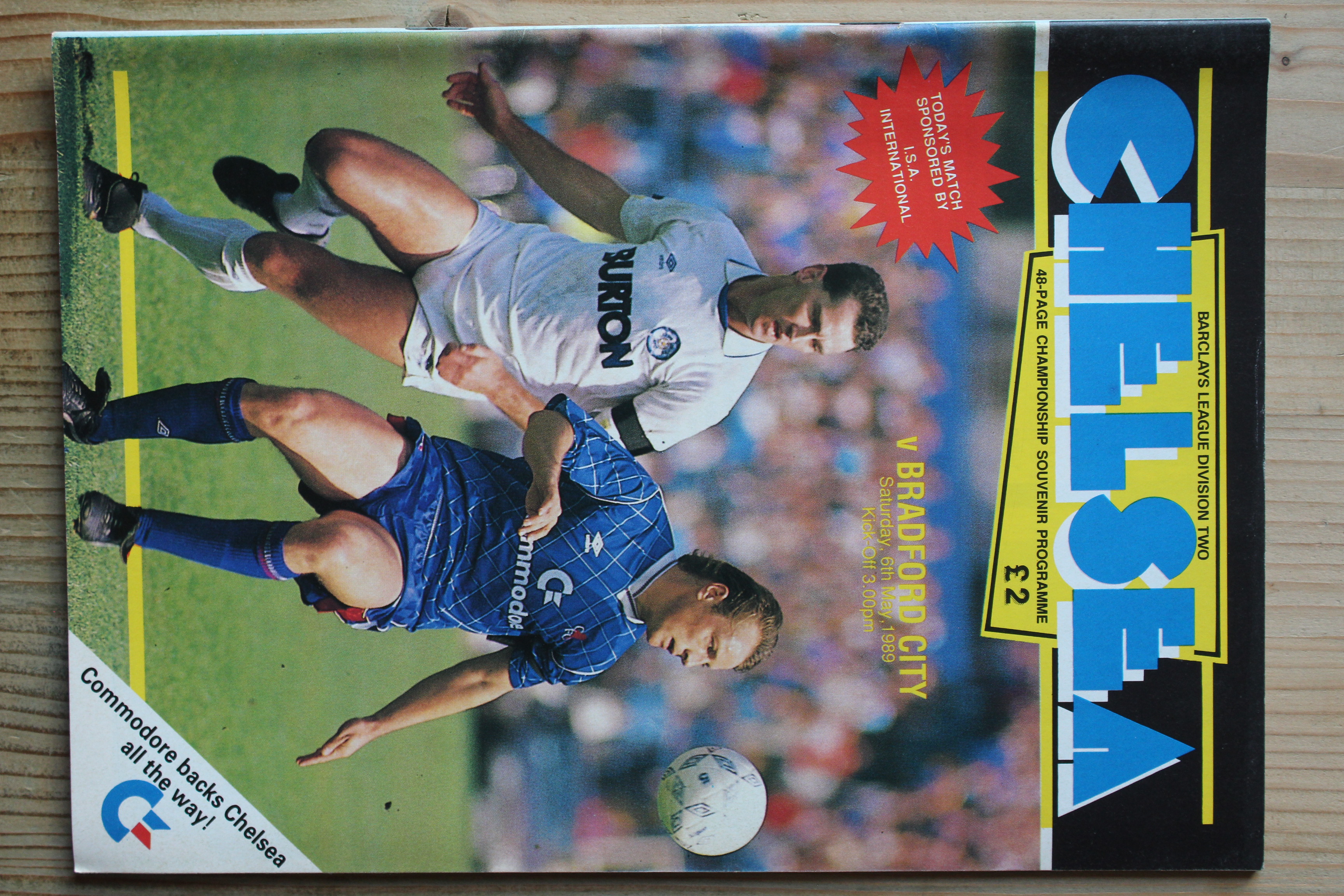 Chelsea FC v Bradford City FC