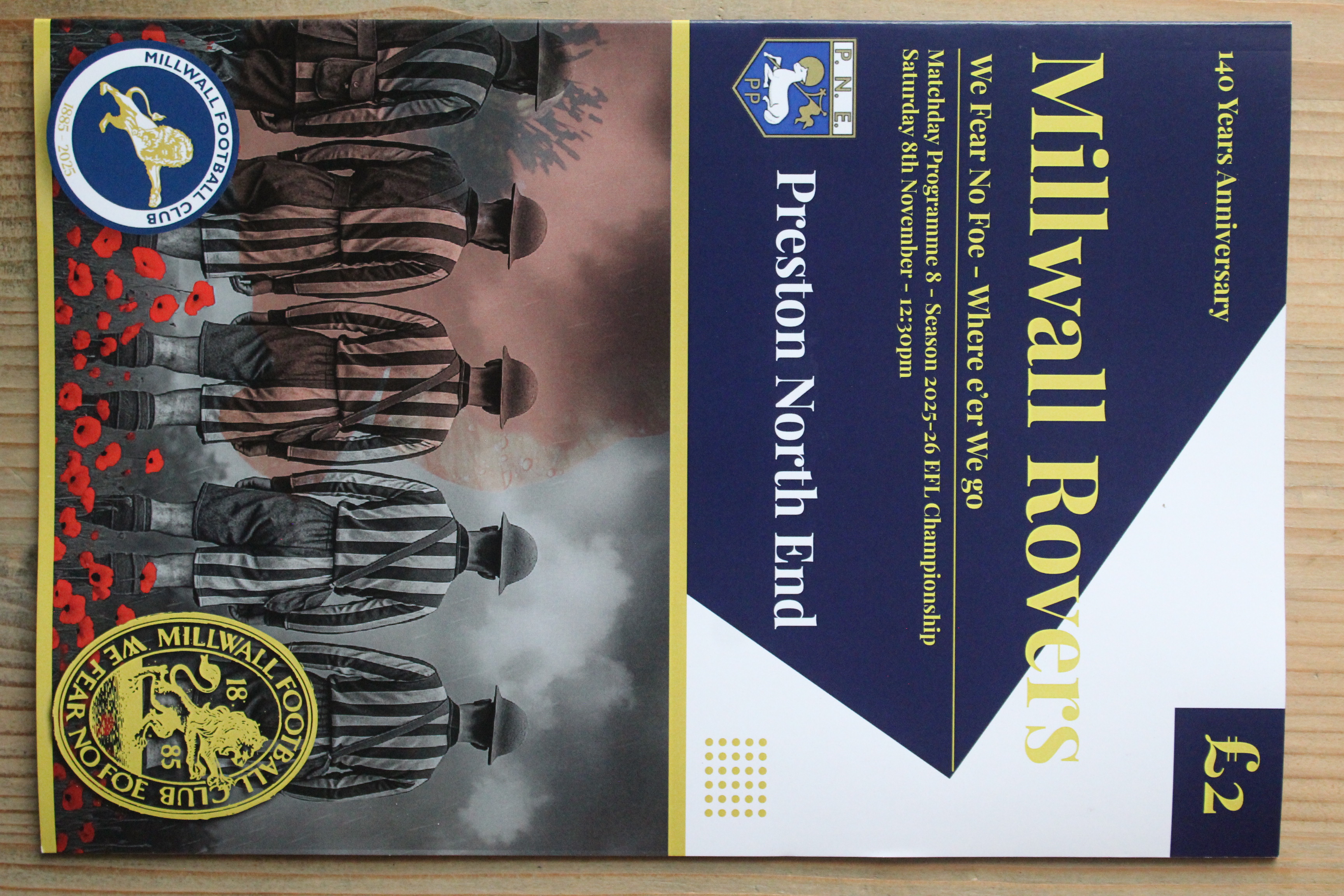 Millwall FC v Preston North End FC