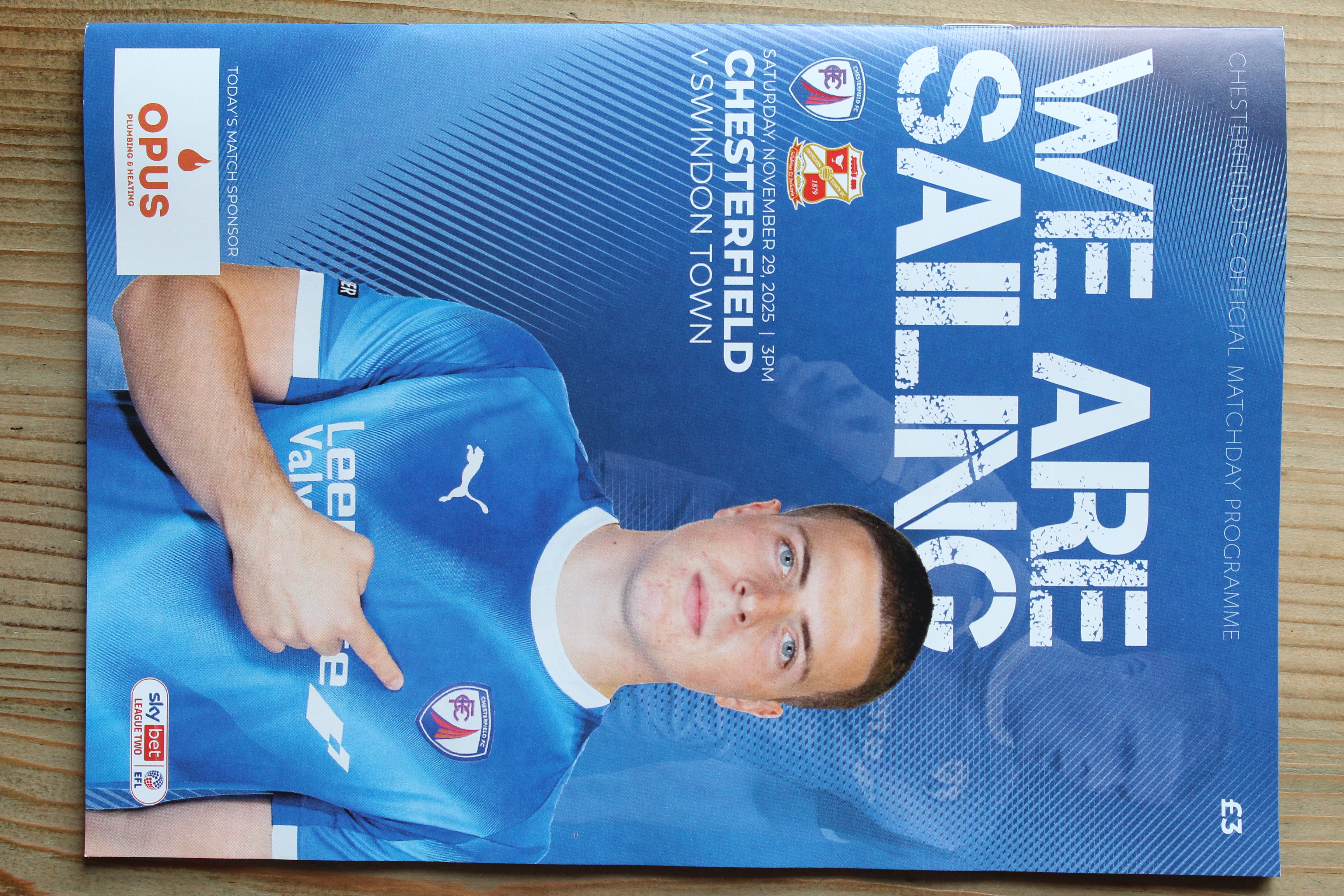 Chesterfield FC v Swindon Town FC