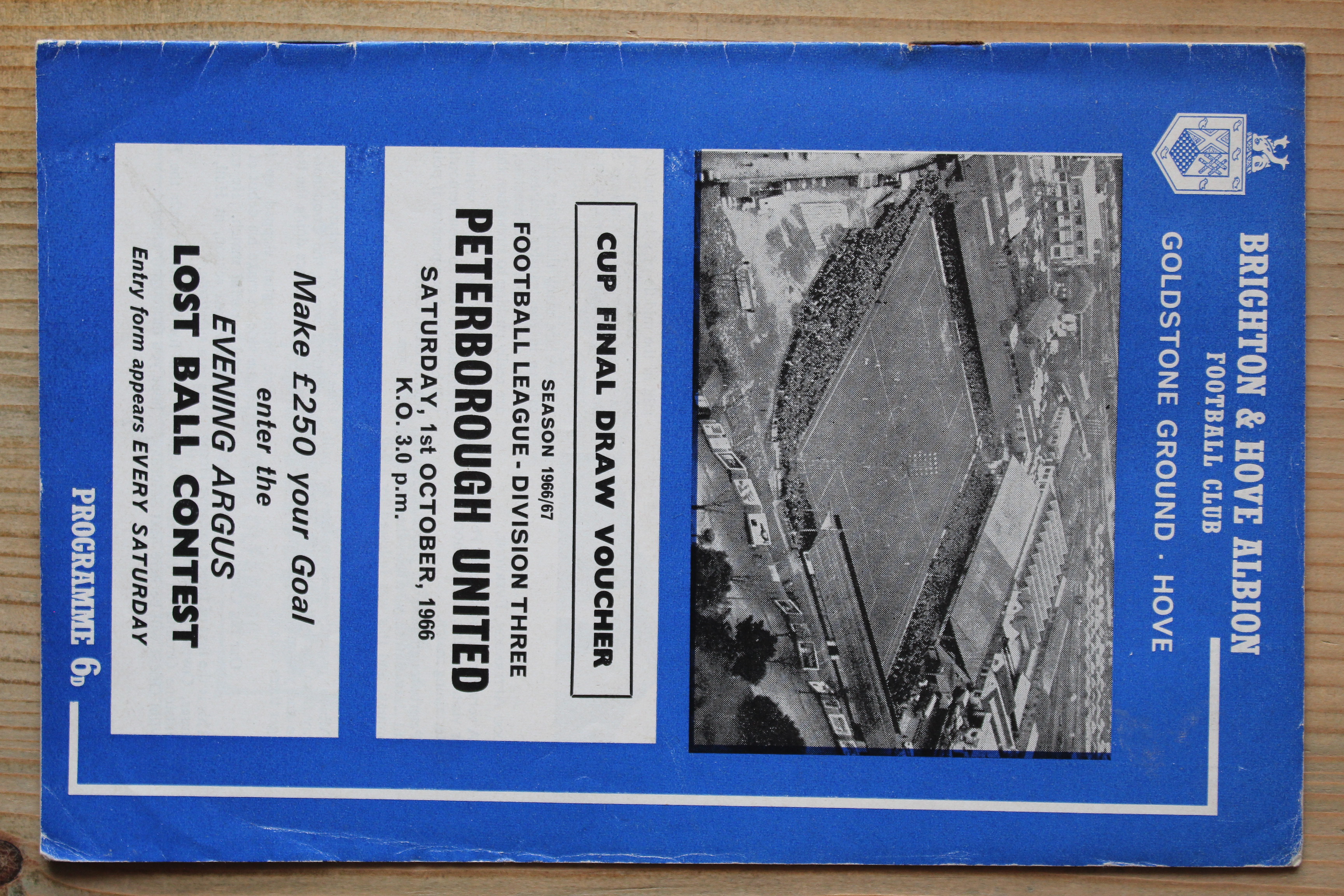 Brighton & Hove Albion FC v Peterborough United FC