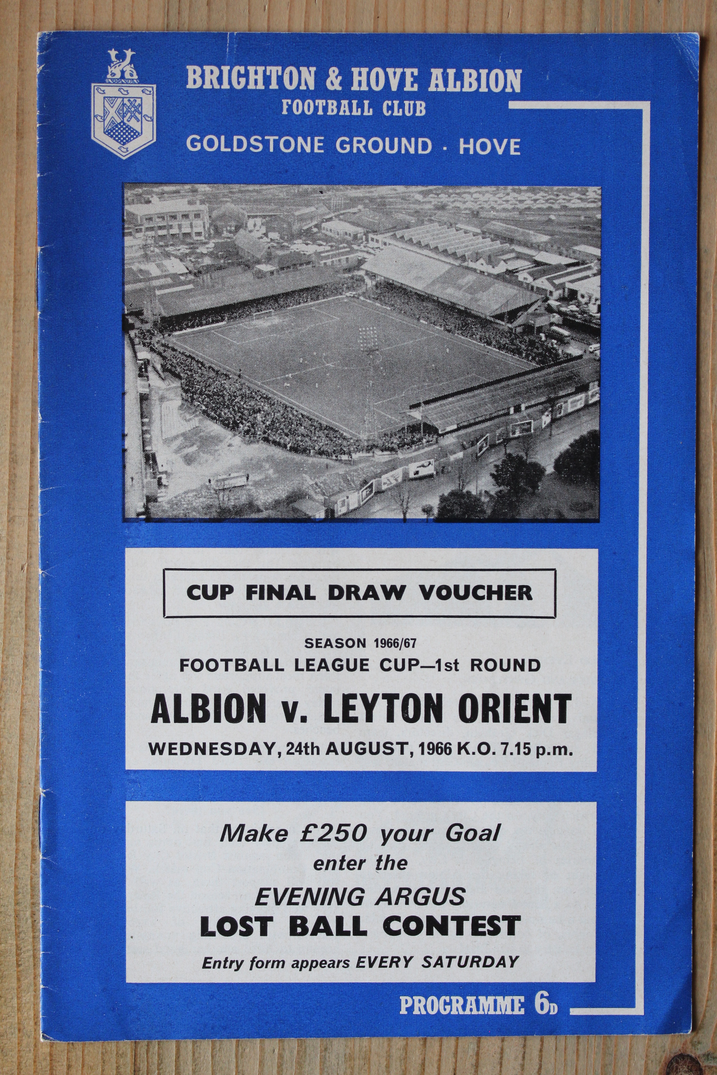 Brighton & Hove Albion FC v Leyton Orient FC