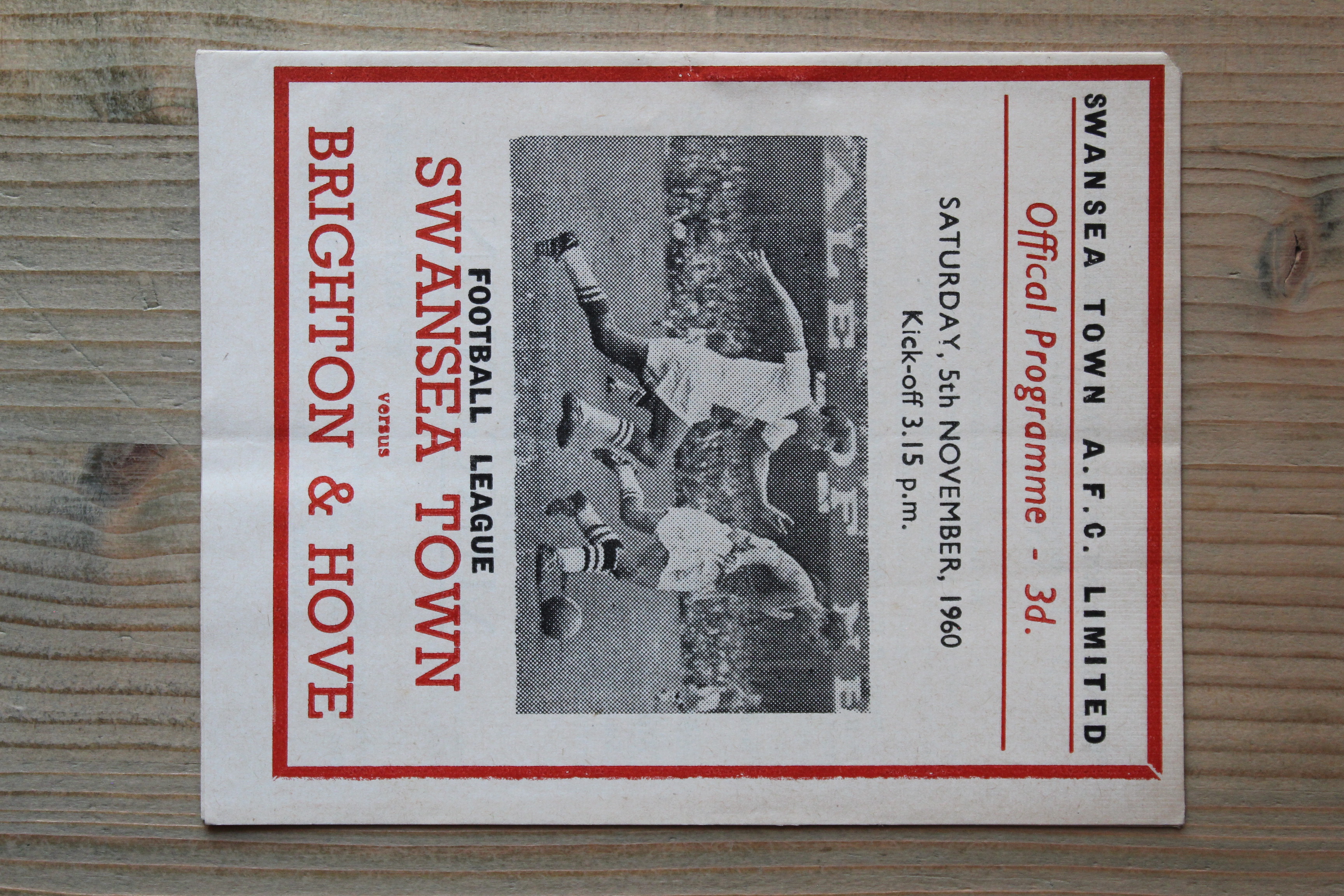 Swansea Town v Brighton & Hove Albion FC