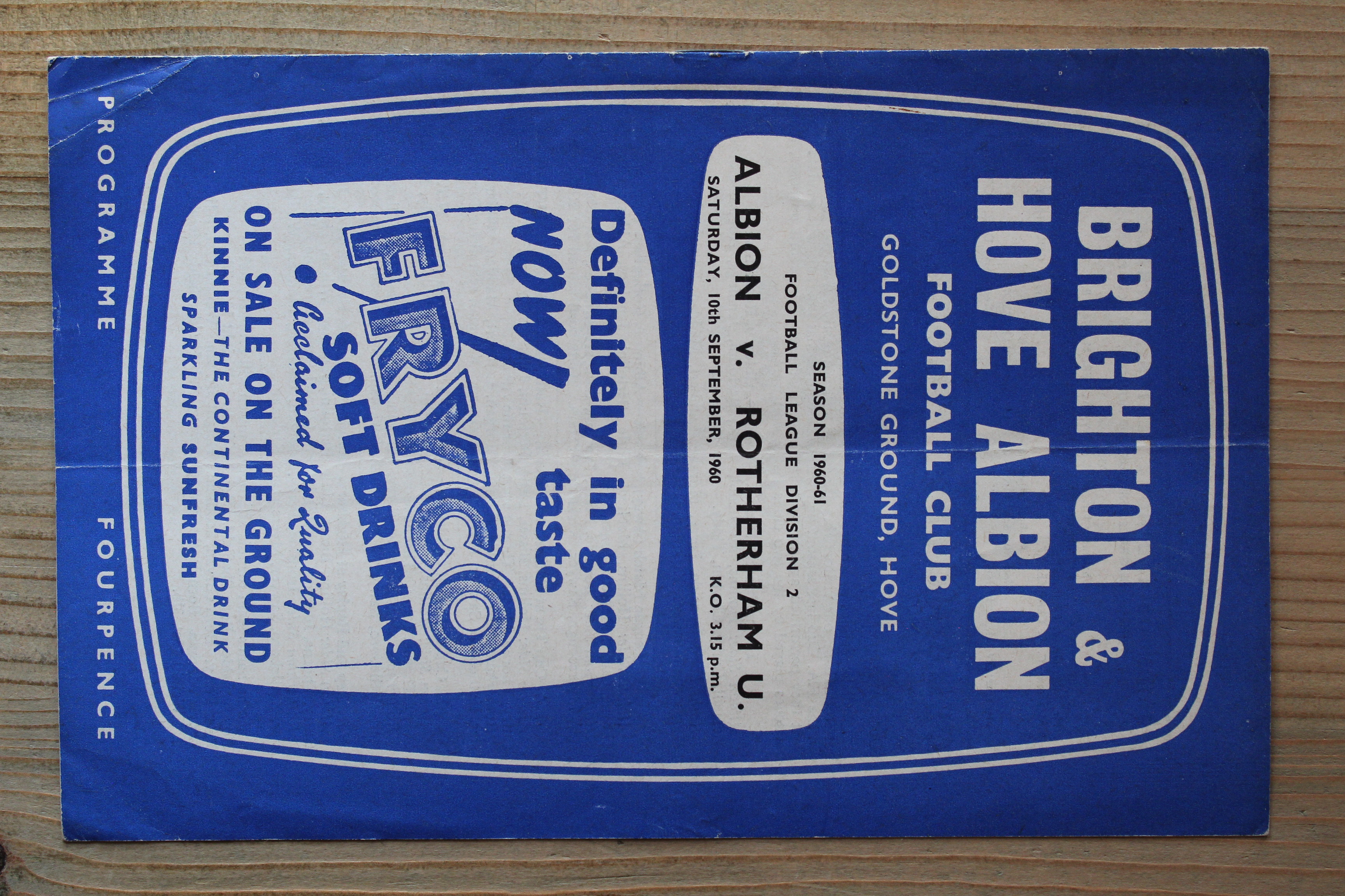 Brighton & Hove Albion FC v Rotherham United FC